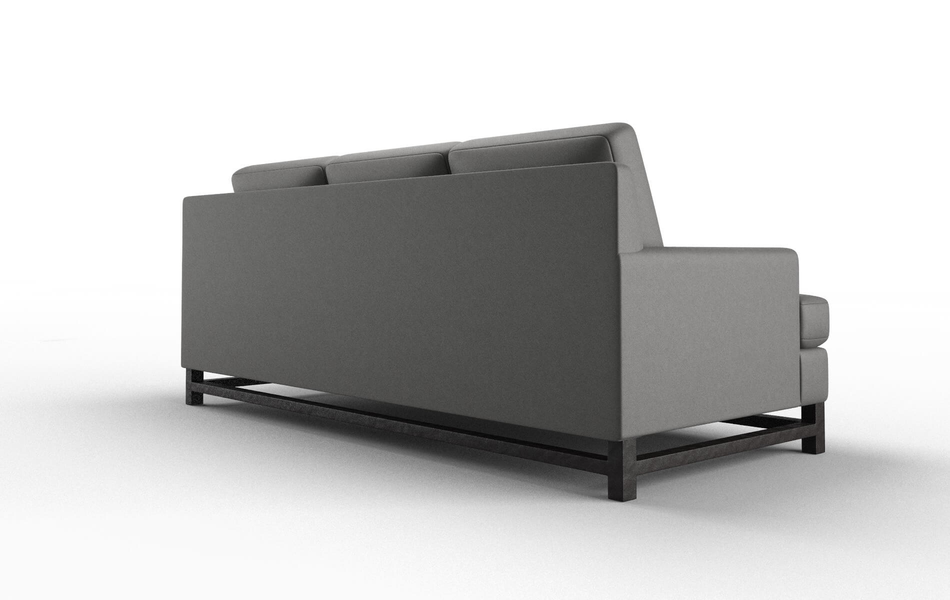 Houston Rocket Charcoal Sofa espresso legs 5