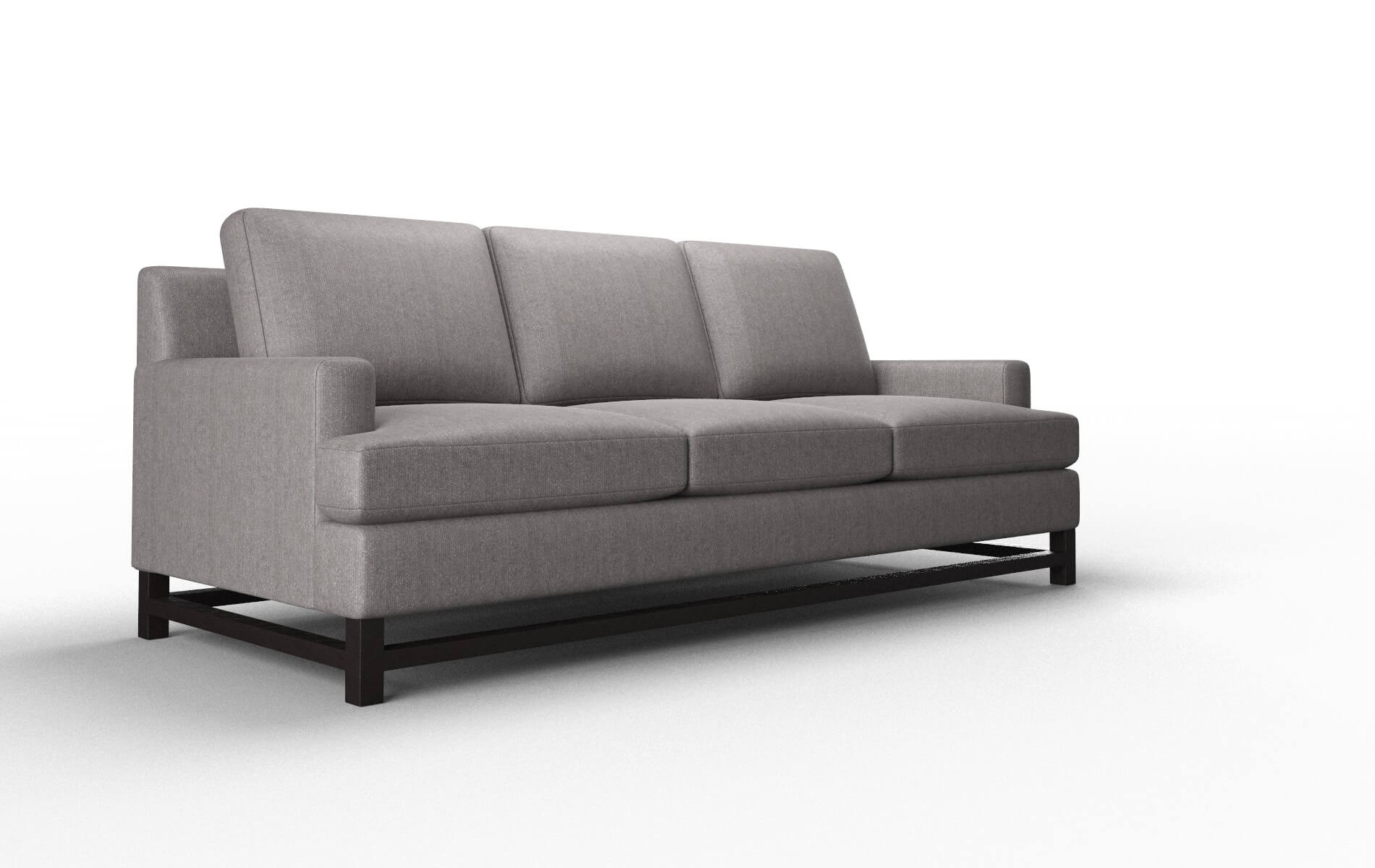 Houston Sasha Granite Sofa espresso legs 2