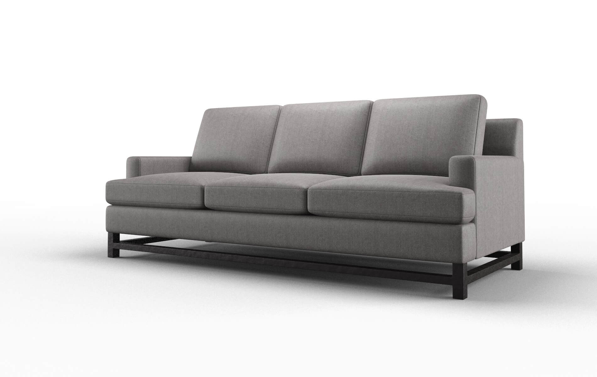 Houston Sasha Granite Sofa espresso legs 4