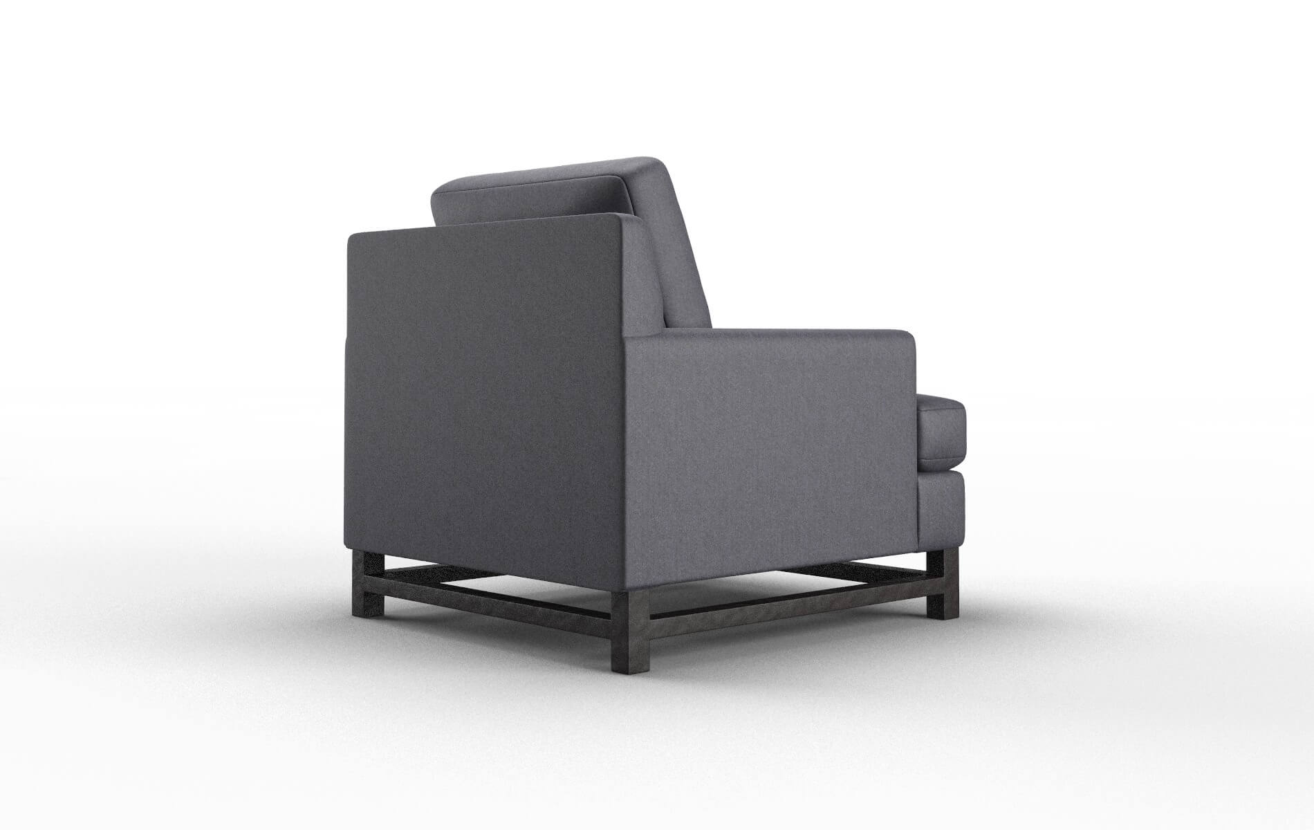 Houston Sasha Navy Chair espresso legs 5