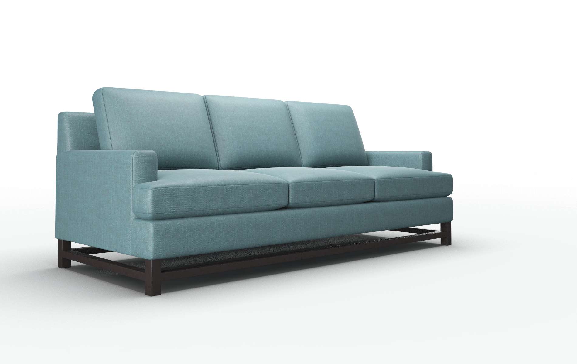 Houston Simplex Blue_moon Sofa espresso legs 2