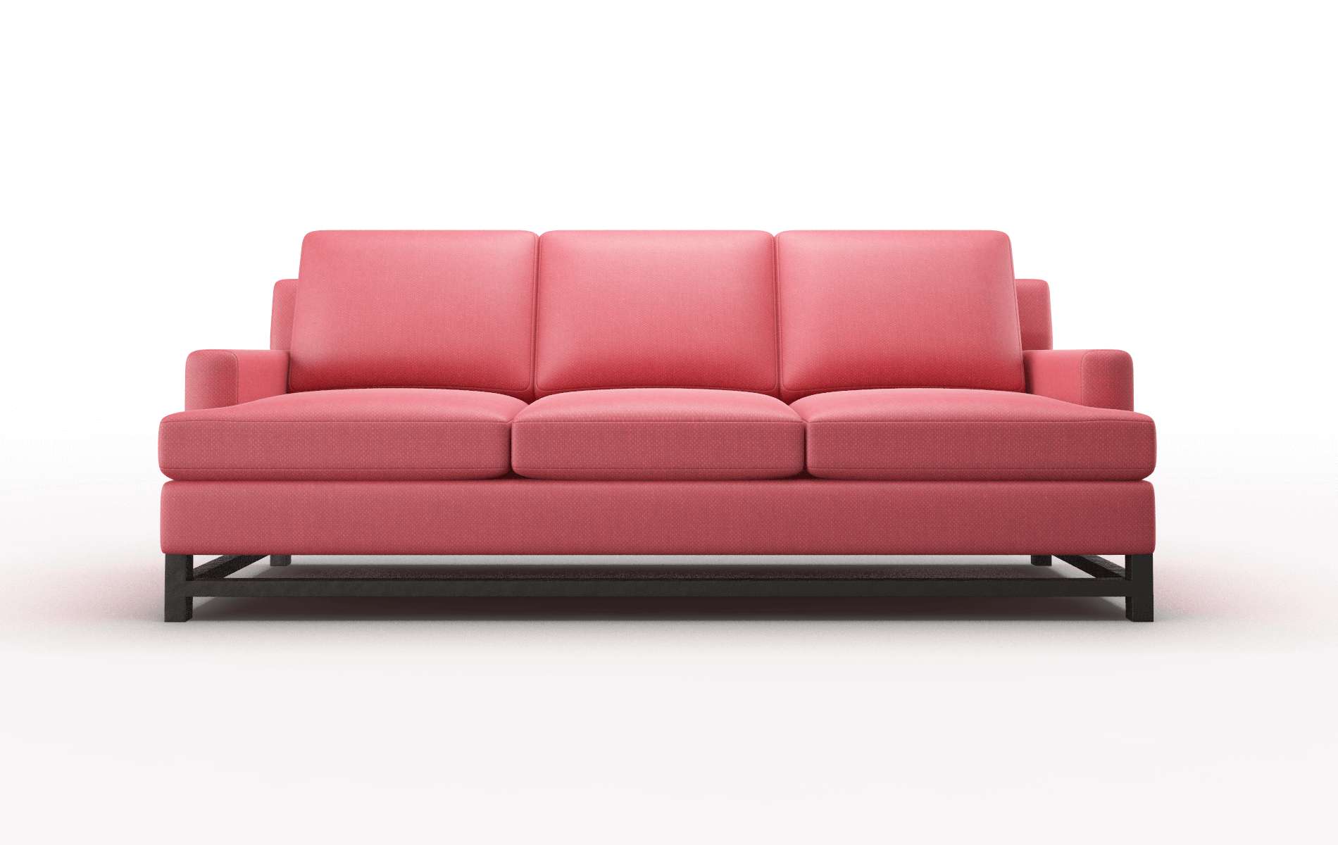 Houston Sorrento Berry Sofa espresso legs 1