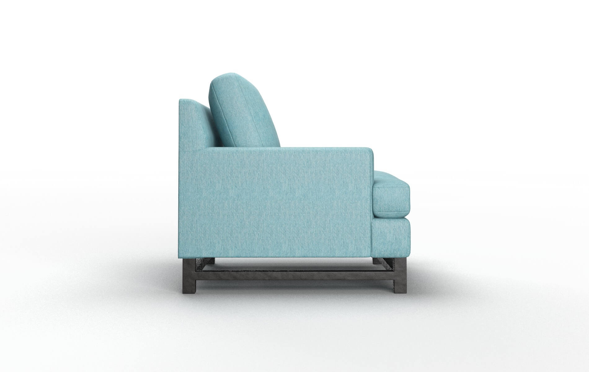Houston Sorrento Denim Chair espresso legs 3