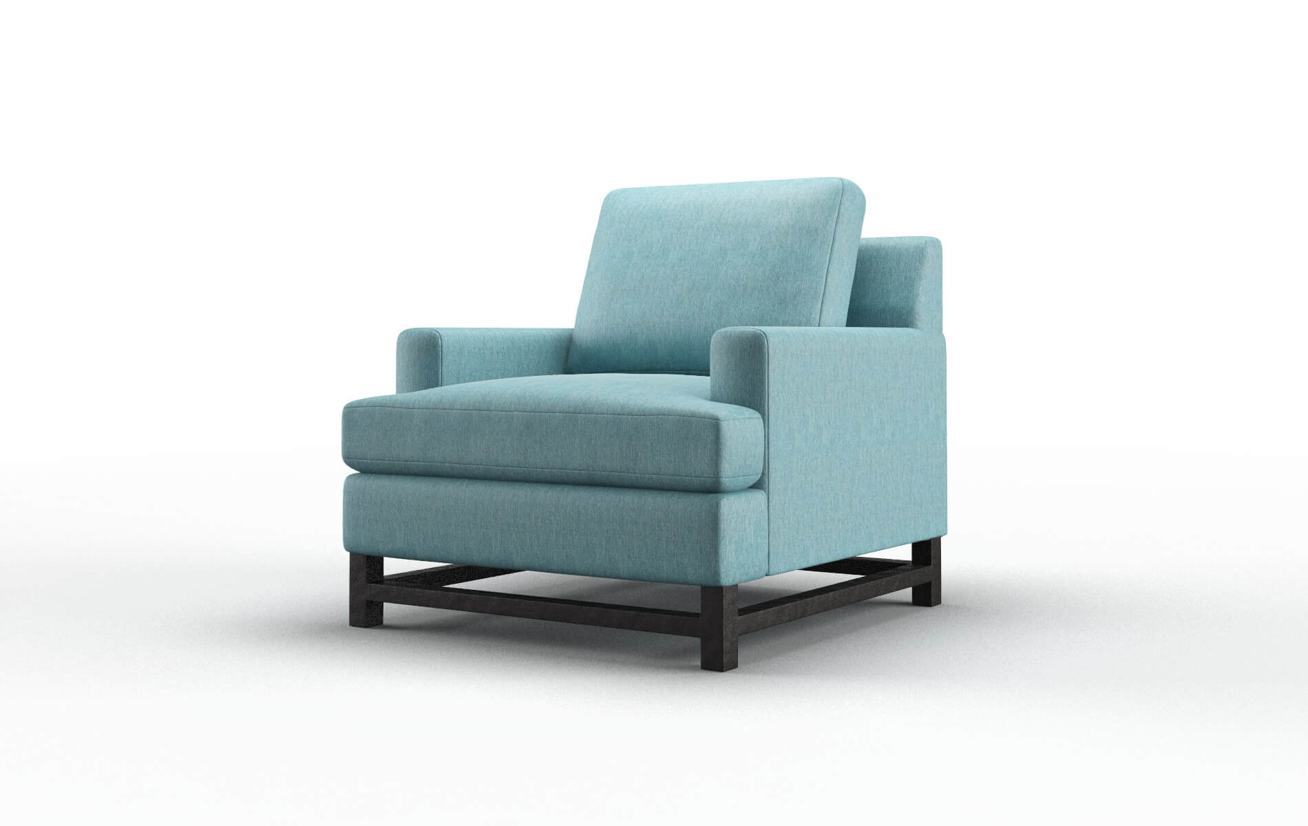 Houston Sorrento Denim Chair espresso legs 4