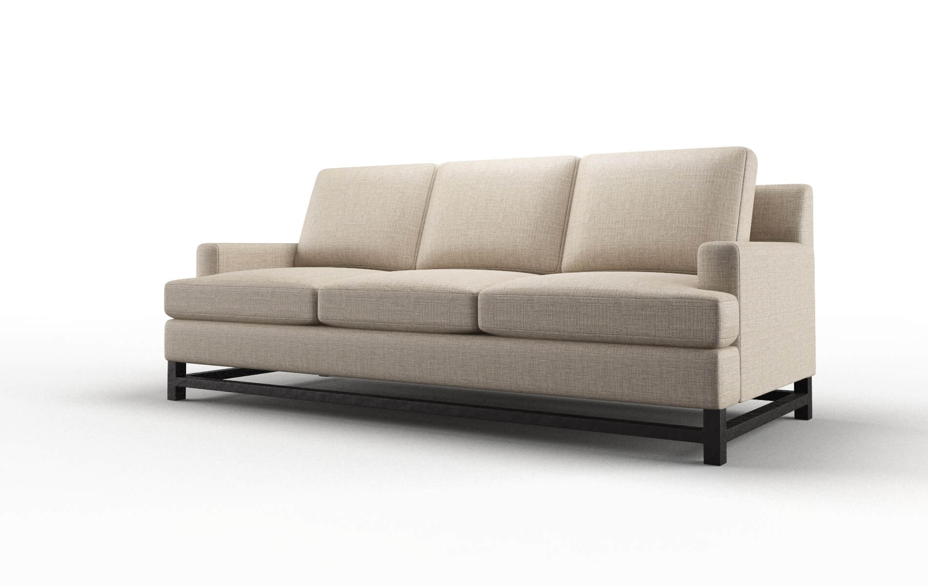 Houston Sosoftness 74 Sofa espresso legs 4