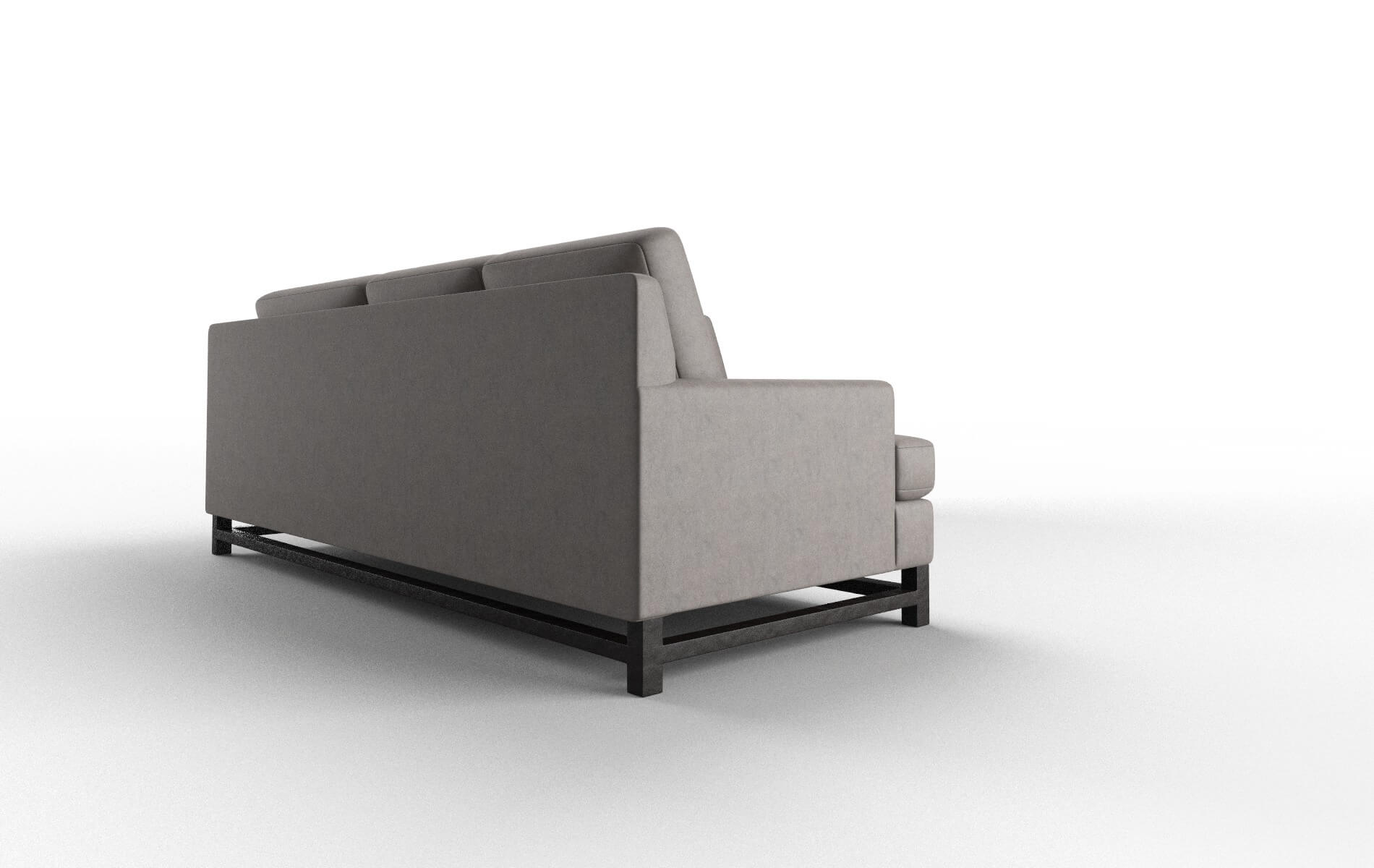 Houston Suave Slate Sectional espresso legs 3