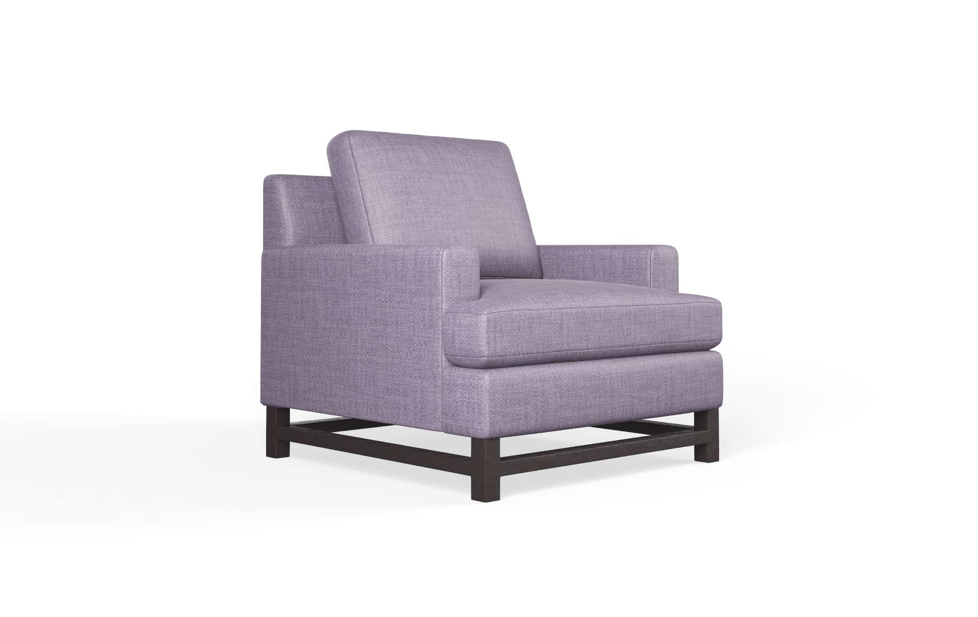 Houston Tess Blackberry Chair espresso legs 2