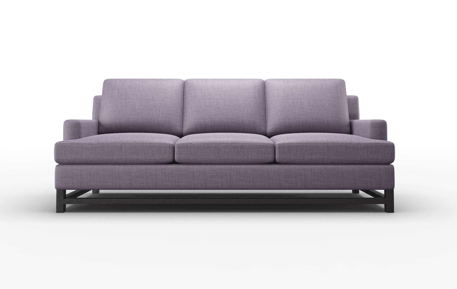 Houston Tess Blackberry Sofa espresso legs 1