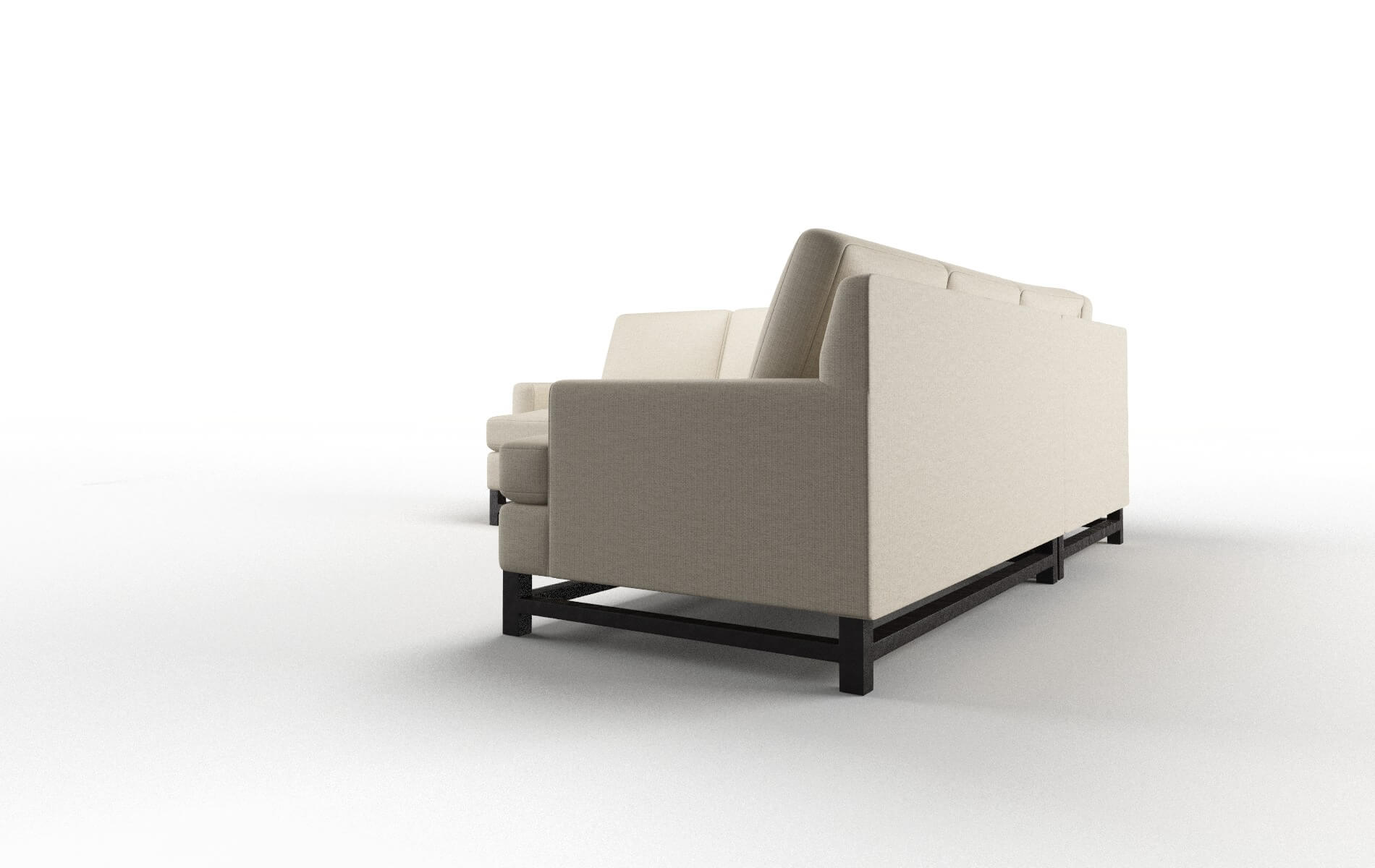 Houston Urban_d Silver Sectional espresso legs 4