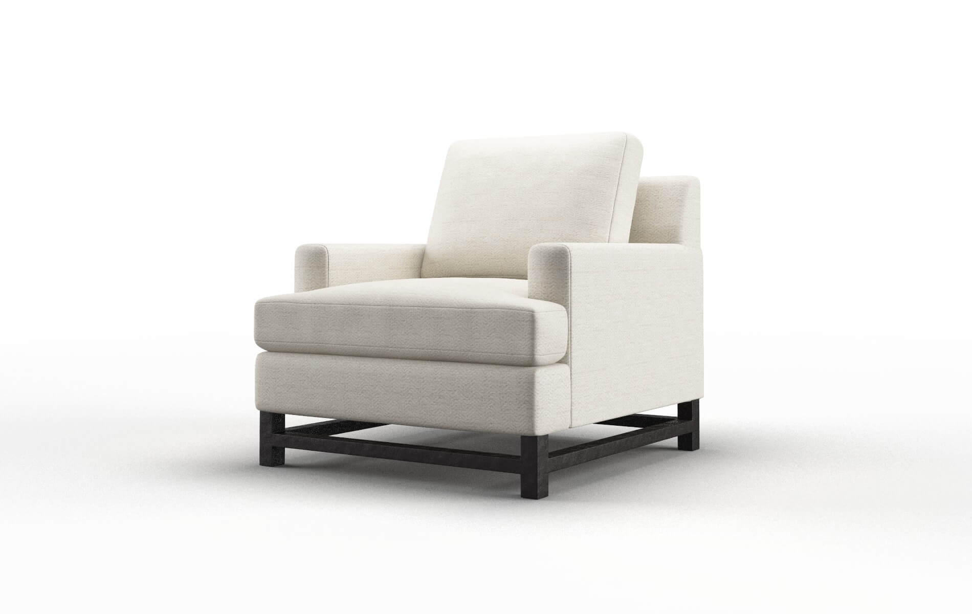 Houston Venus Cream Chair espresso legs 4