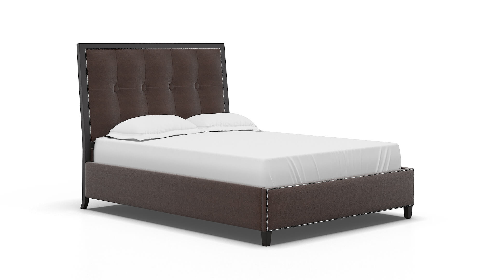 Hugo Bella Espresso Bed espresso legs 2