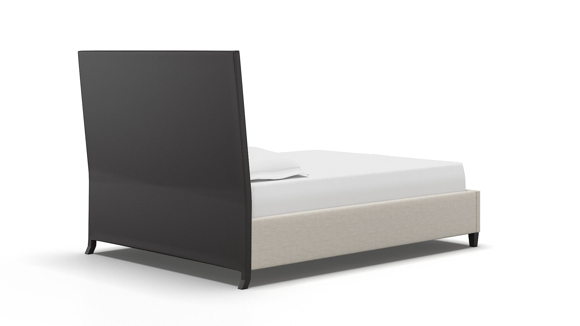 Hugo Catalina Linen Bed espresso legs 4