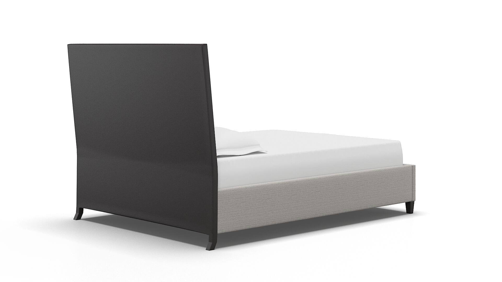 Hugo Derby Grey Bed espresso legs 4