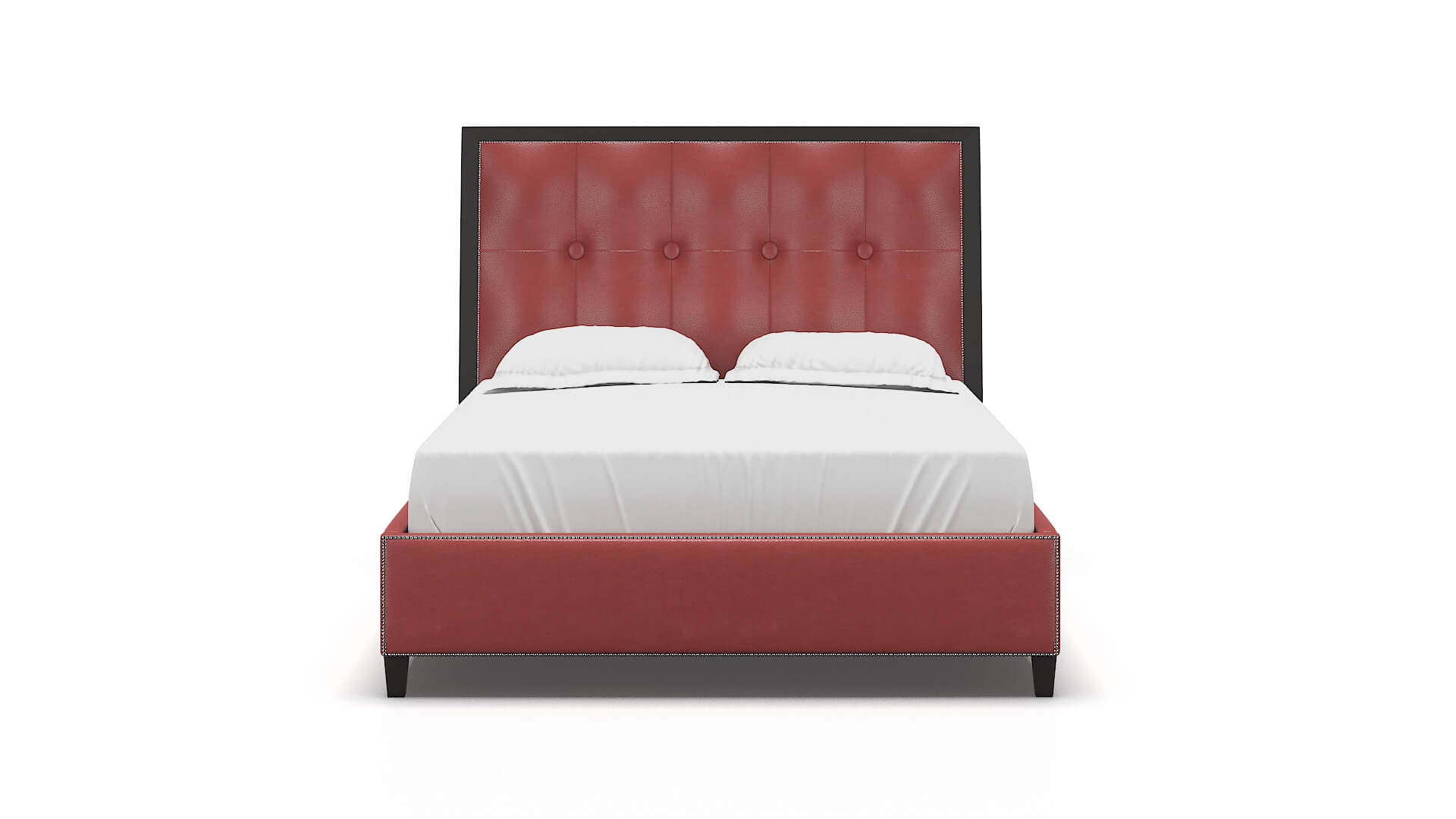 Hugo Dillion Cordovan Bed espresso legs 1