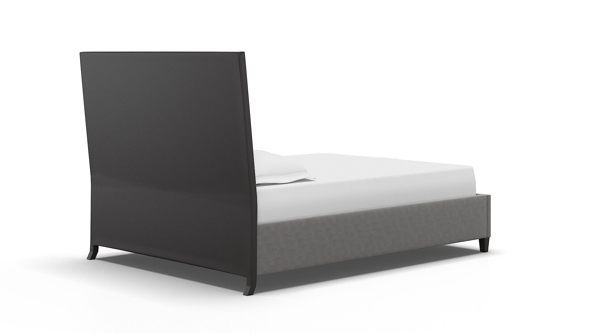 Hugo Dream_d Charcoal Bed espresso legs 4