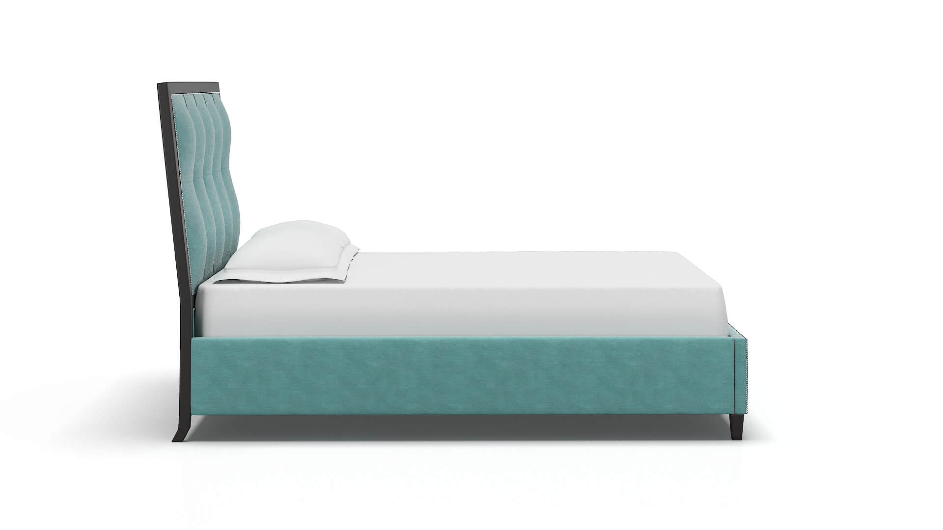 Hugo Dream_d French_blue Bed espresso legs 3