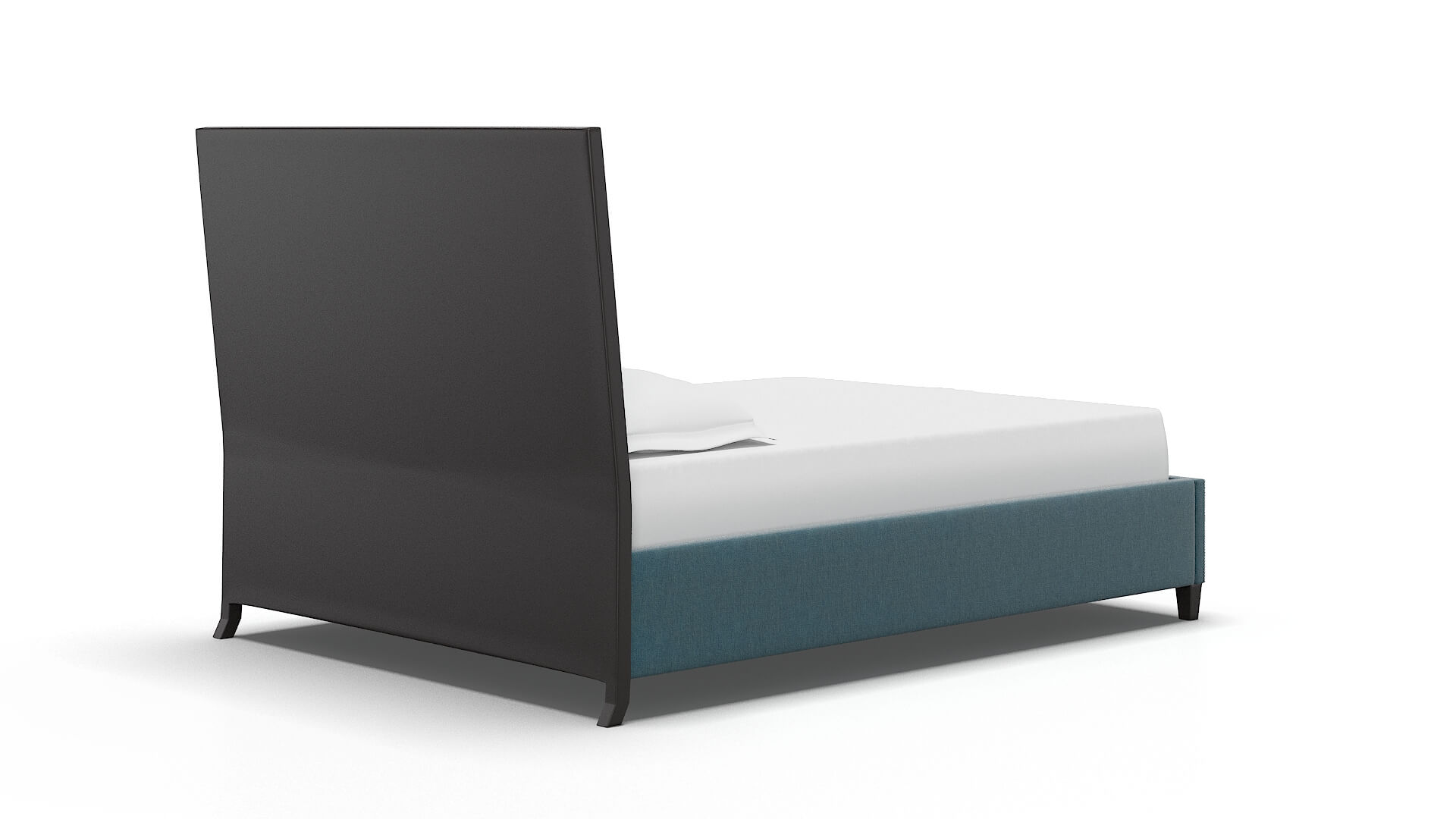 Hugo Hepburn Teal Bed espresso legs 4