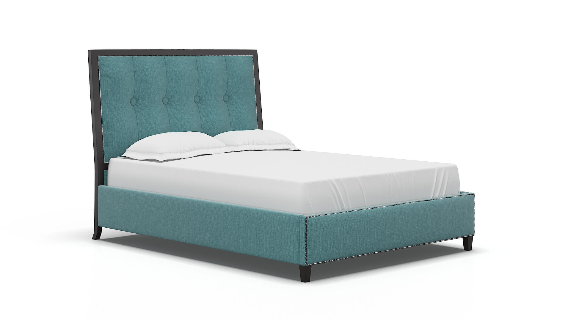 Hugo Hepburn_hrp Emerald Bed espresso legs 2