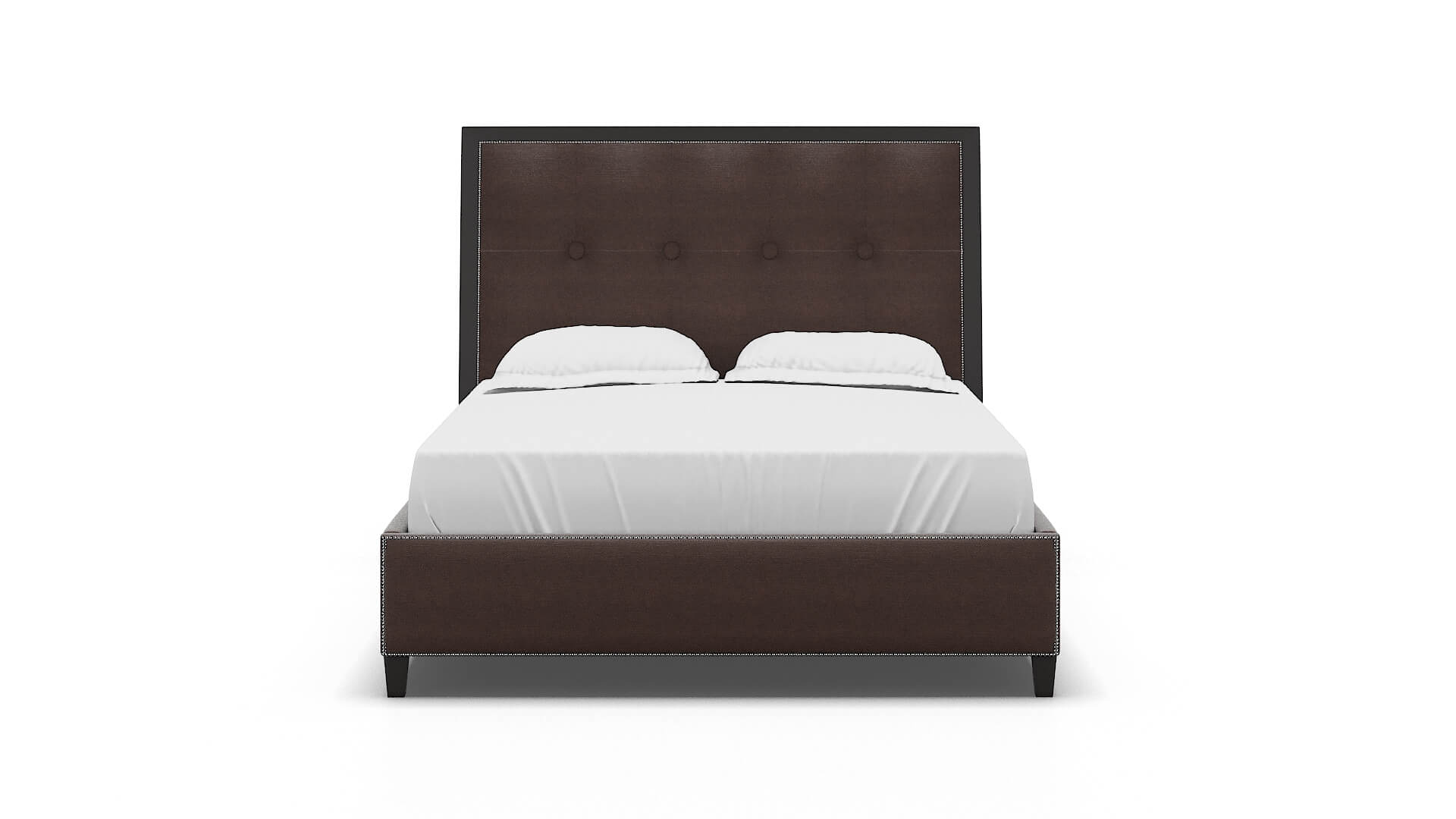 Hugo Insight Cafe Bed espresso legs 1