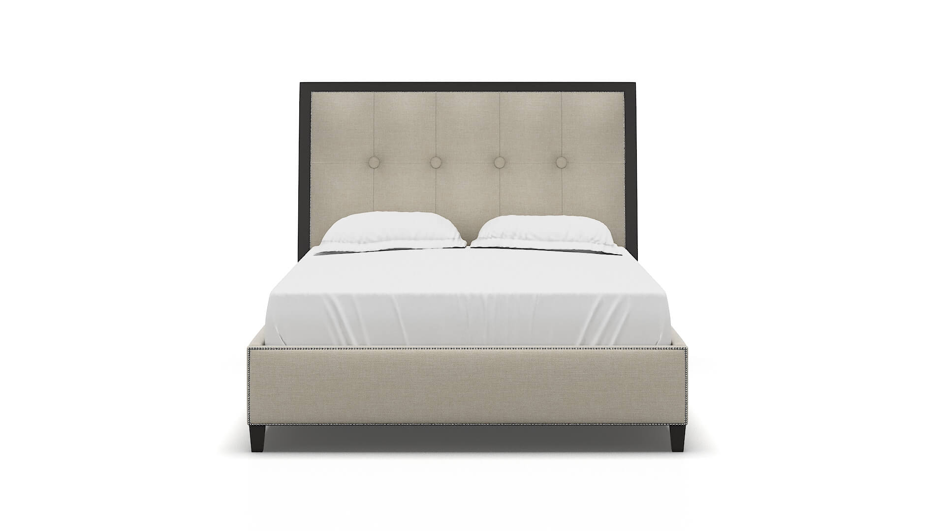 Hugo Keylargo Almond Bed espresso legs 1