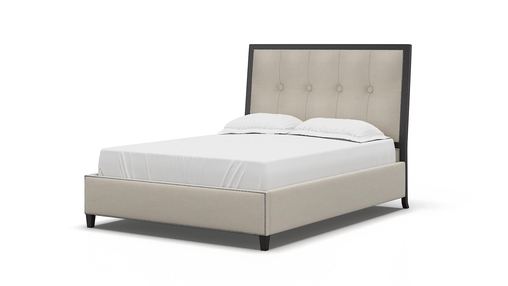 Hugo Malibu Linen Bed espresso legs 5