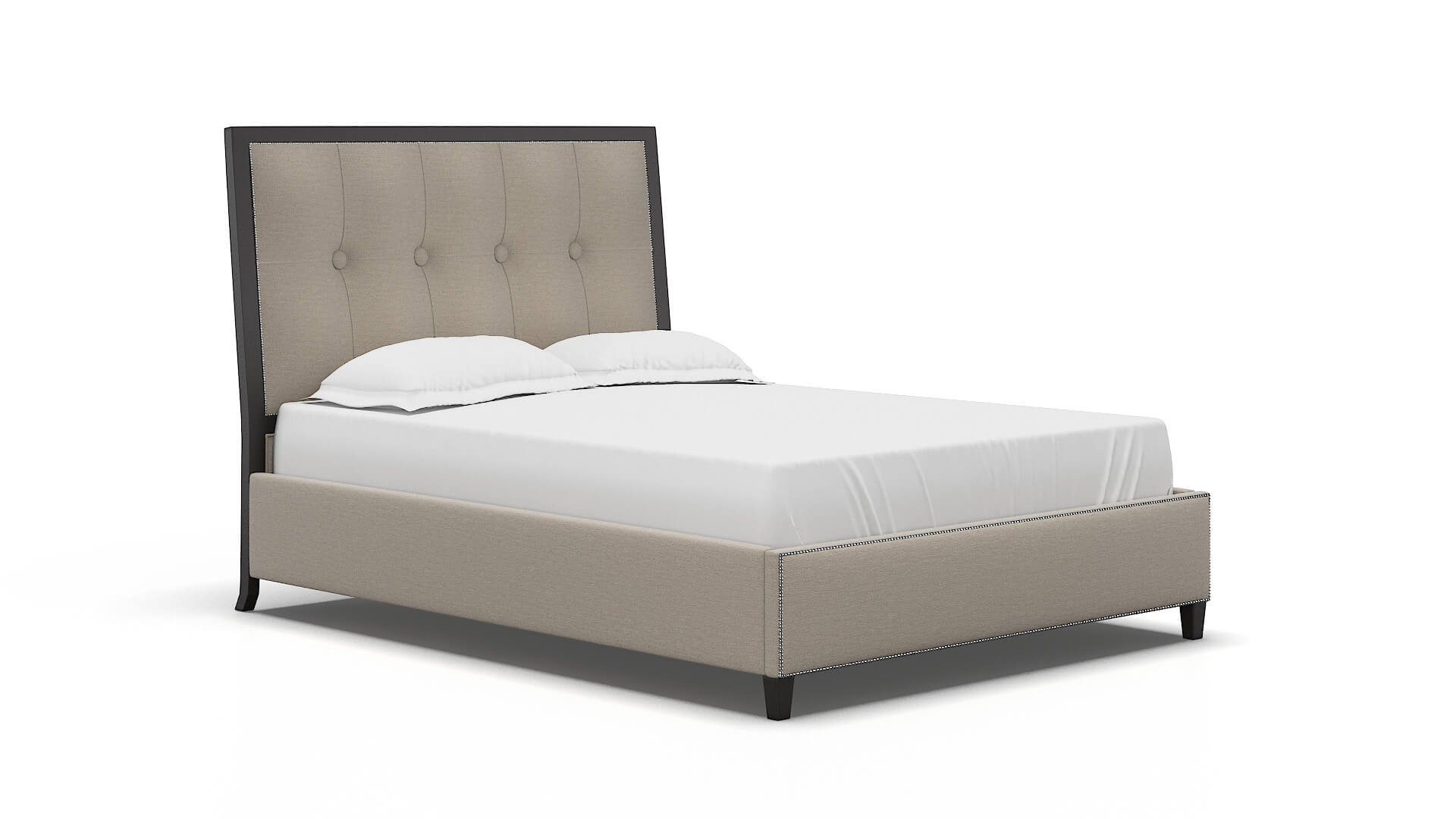 Hugo Naples Almond Bed espresso legs 2