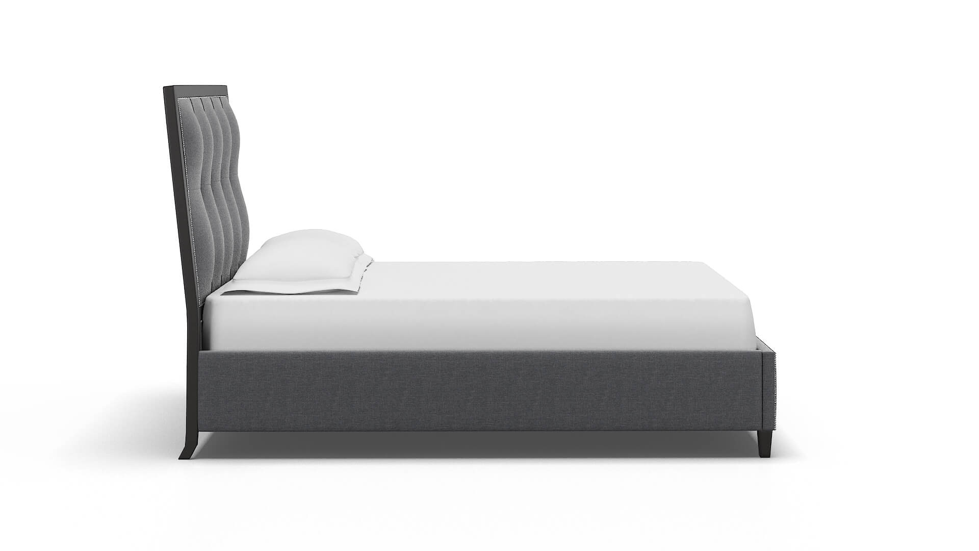Hugo Notion Graphite Bed espresso legs 3