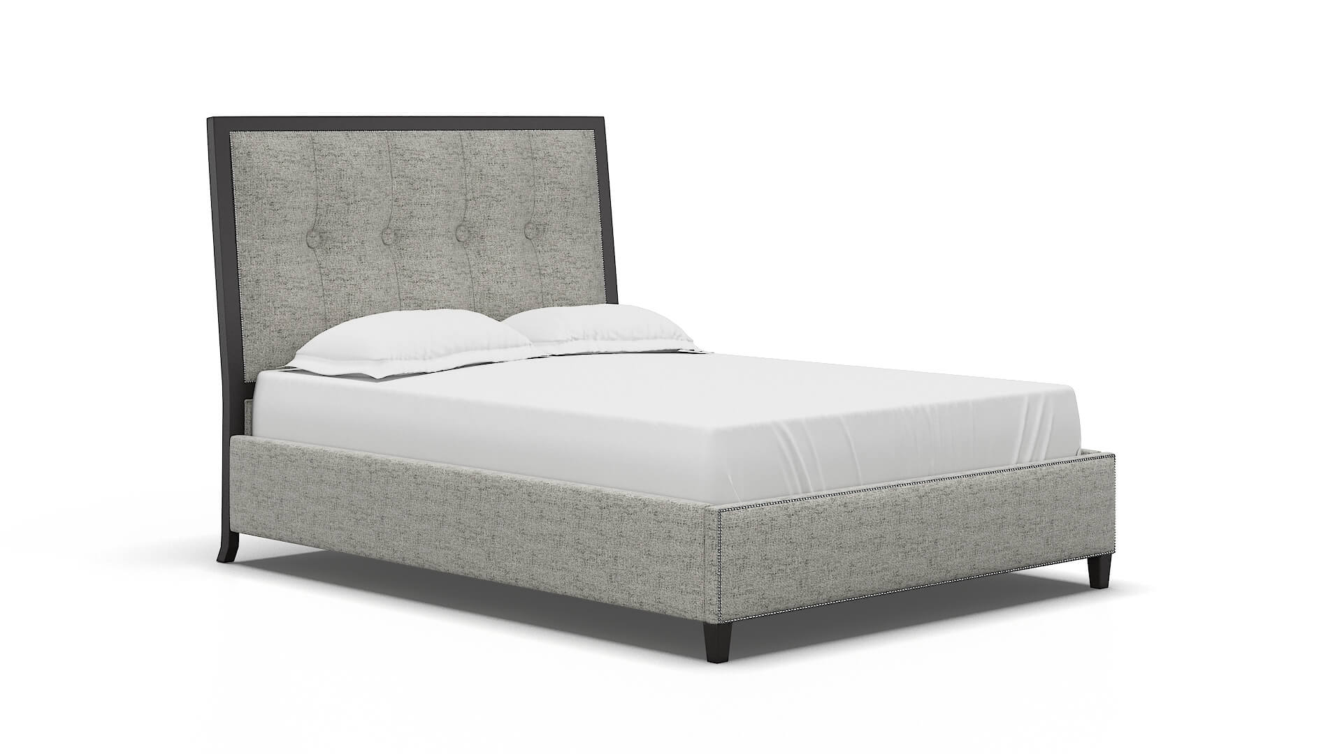 Hugo Oceanside Granite Bed espresso legs 2