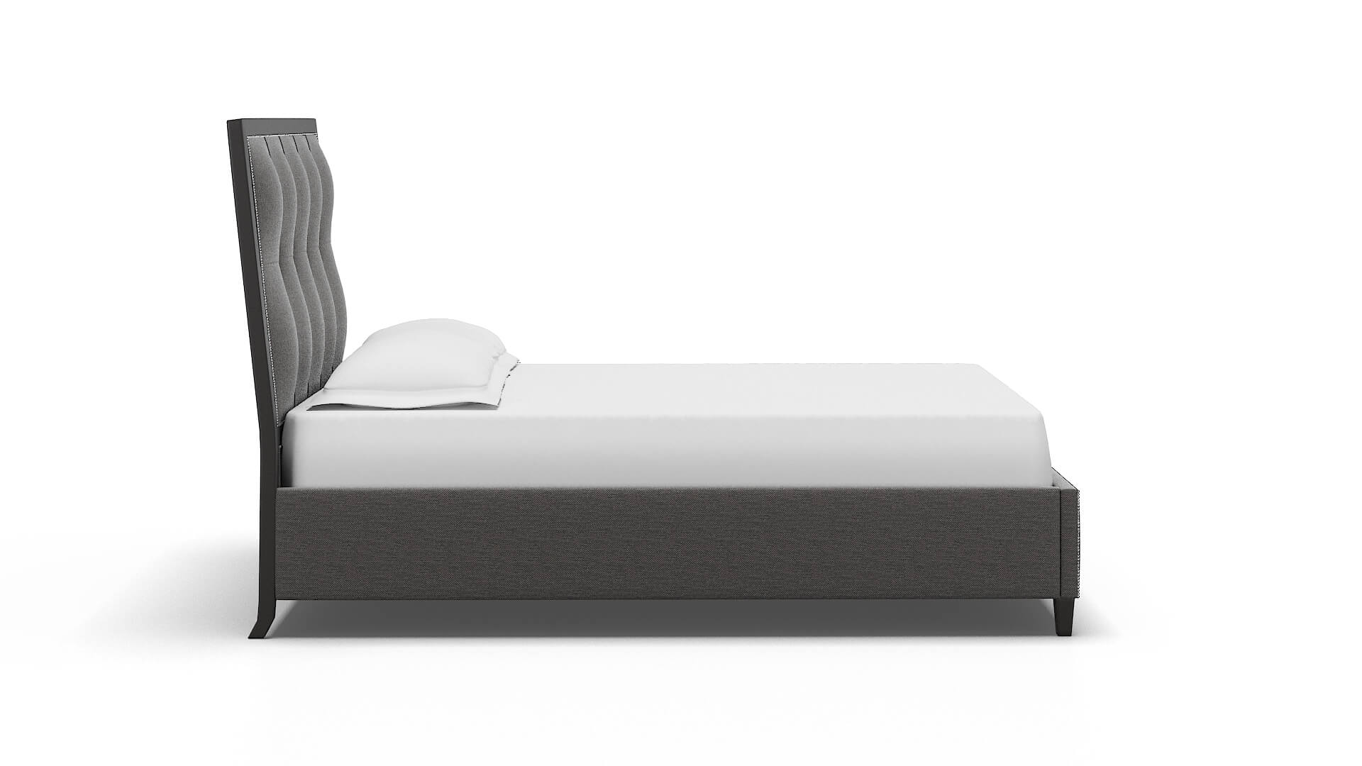 Hugo Oscar Charcoal Bed espresso legs 3