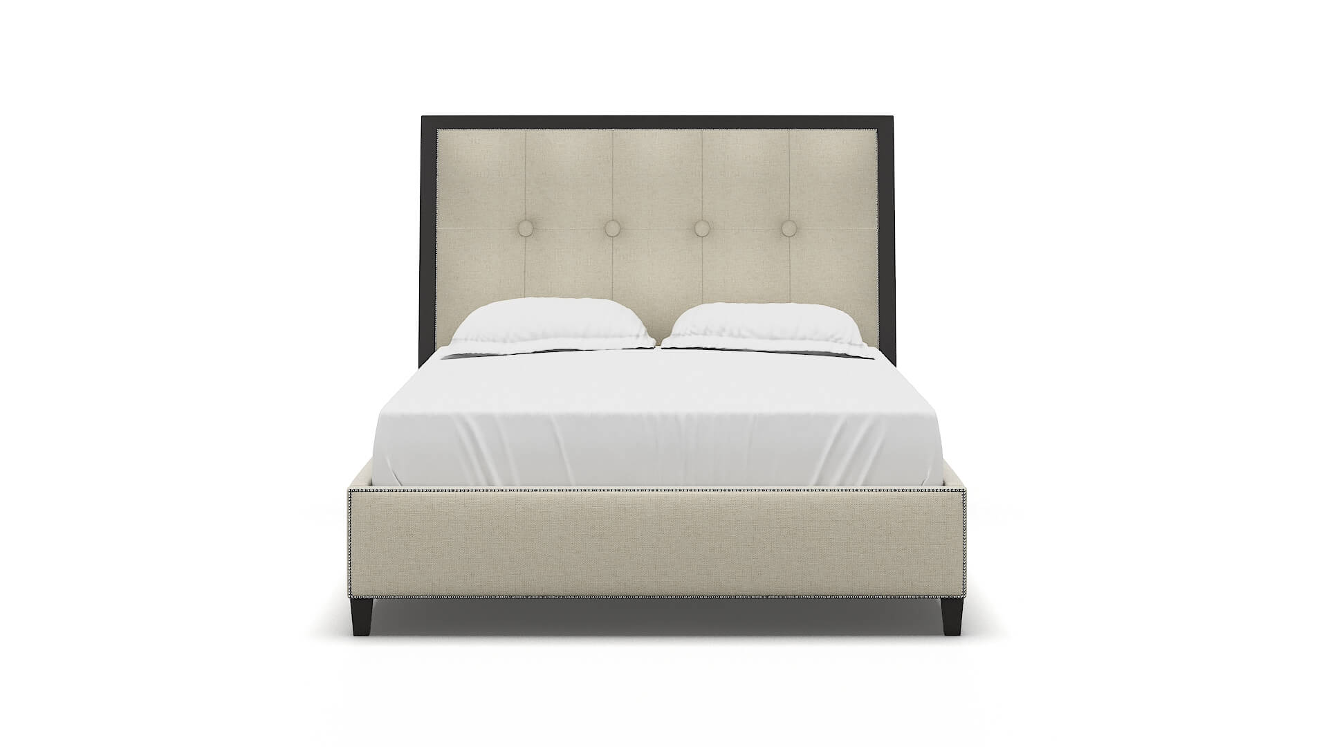 Hugo Phoenix Ivory Bed espresso legs 1