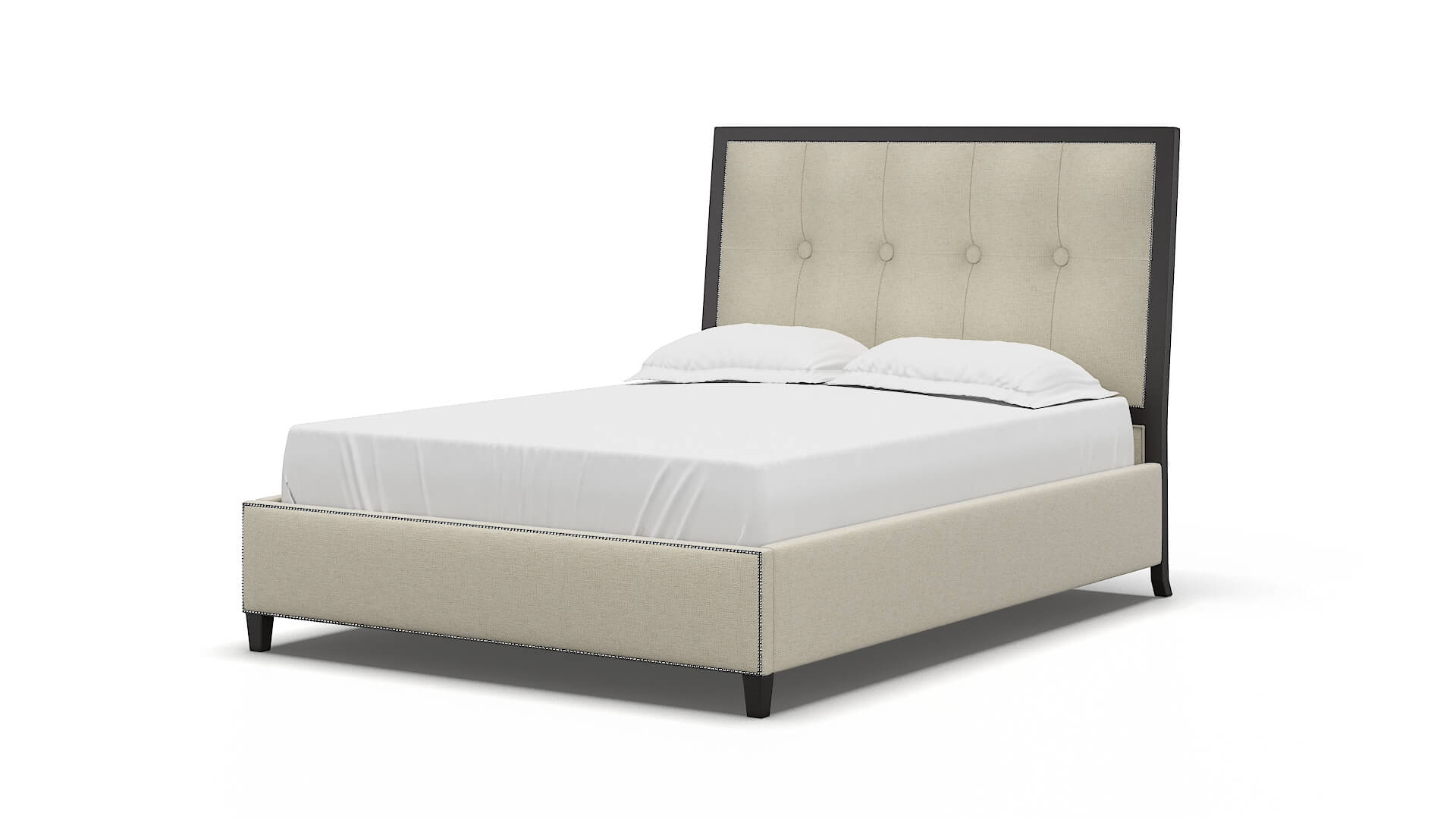 Hugo Phoenix Ivory Bed espresso legs 5