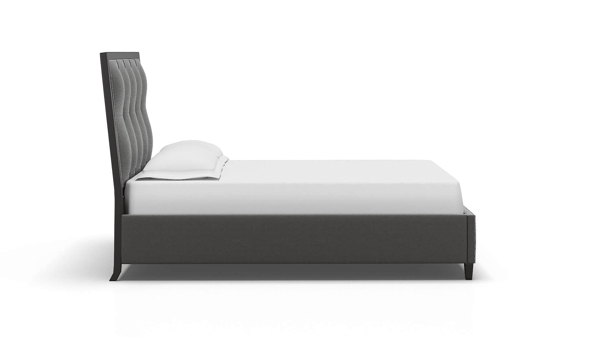 Hugo Rocket Charcoal Bed espresso legs 3