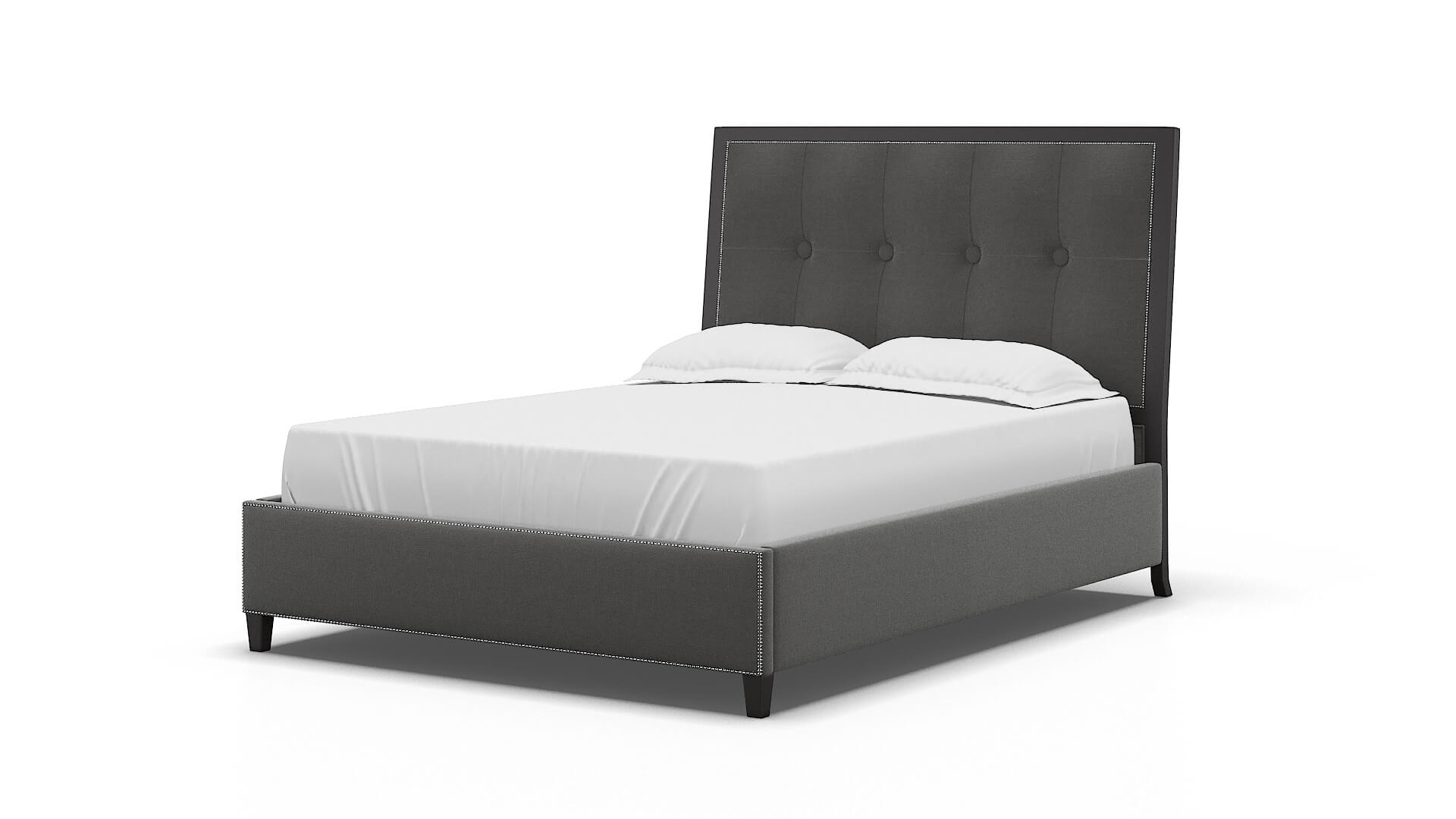 Hugo Rocket Charcoal Bed espresso legs 5