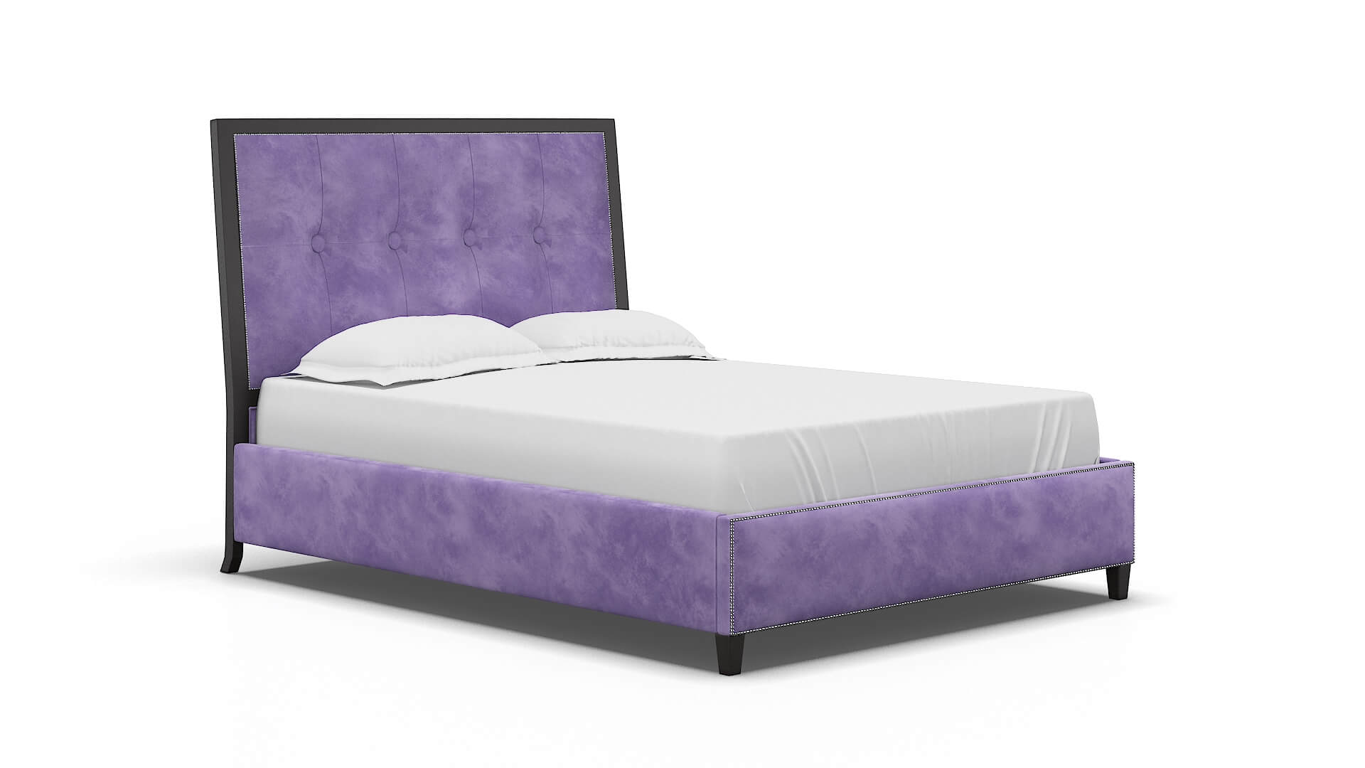 Hugo Royale Lavender Bed espresso legs 2