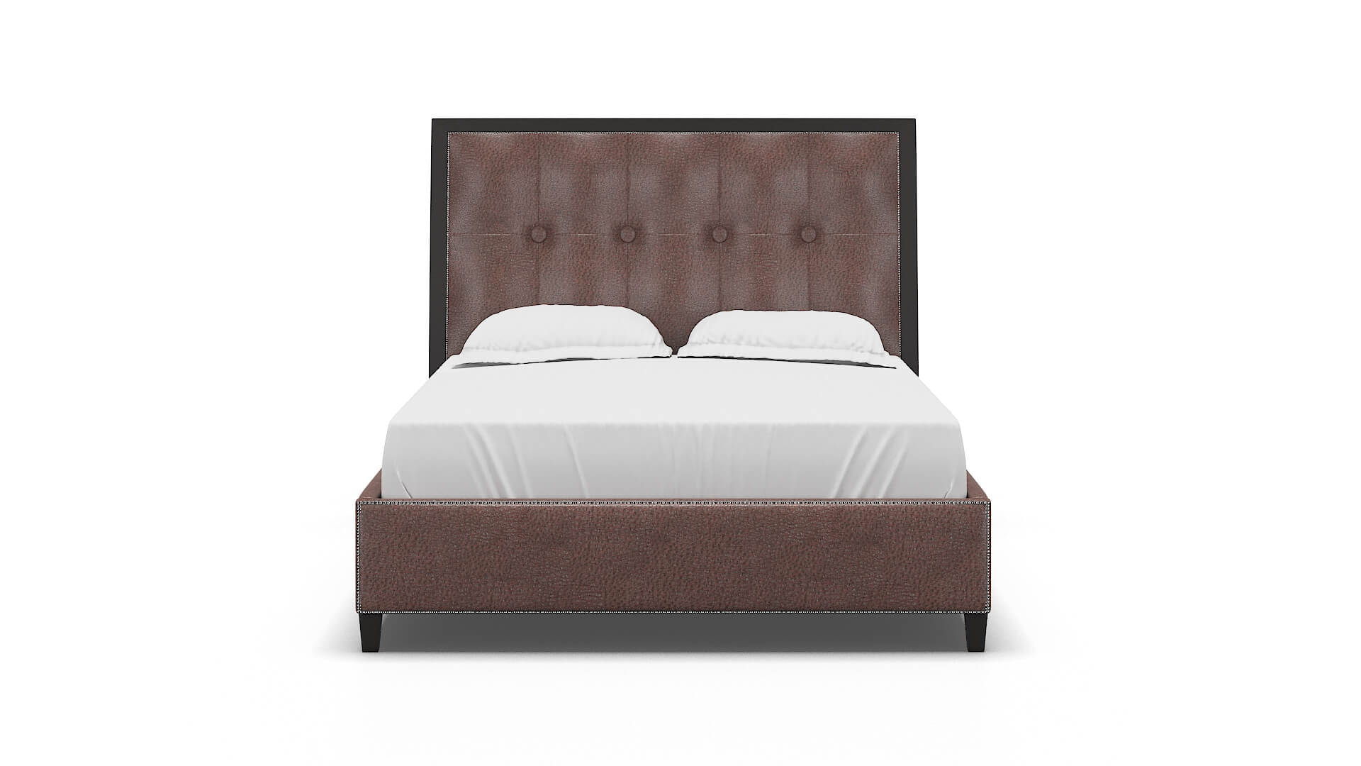 Hugo Royale Mocha Bed espresso legs 1