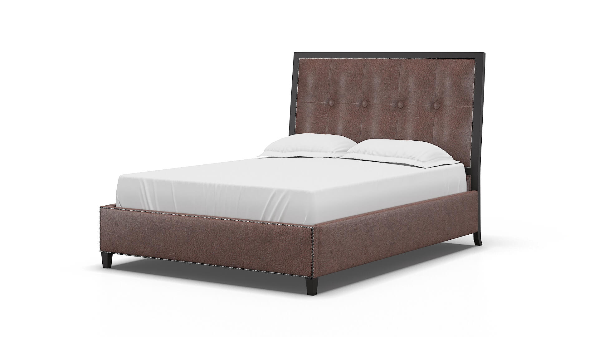 Hugo Royale Mocha Bed espresso legs 5