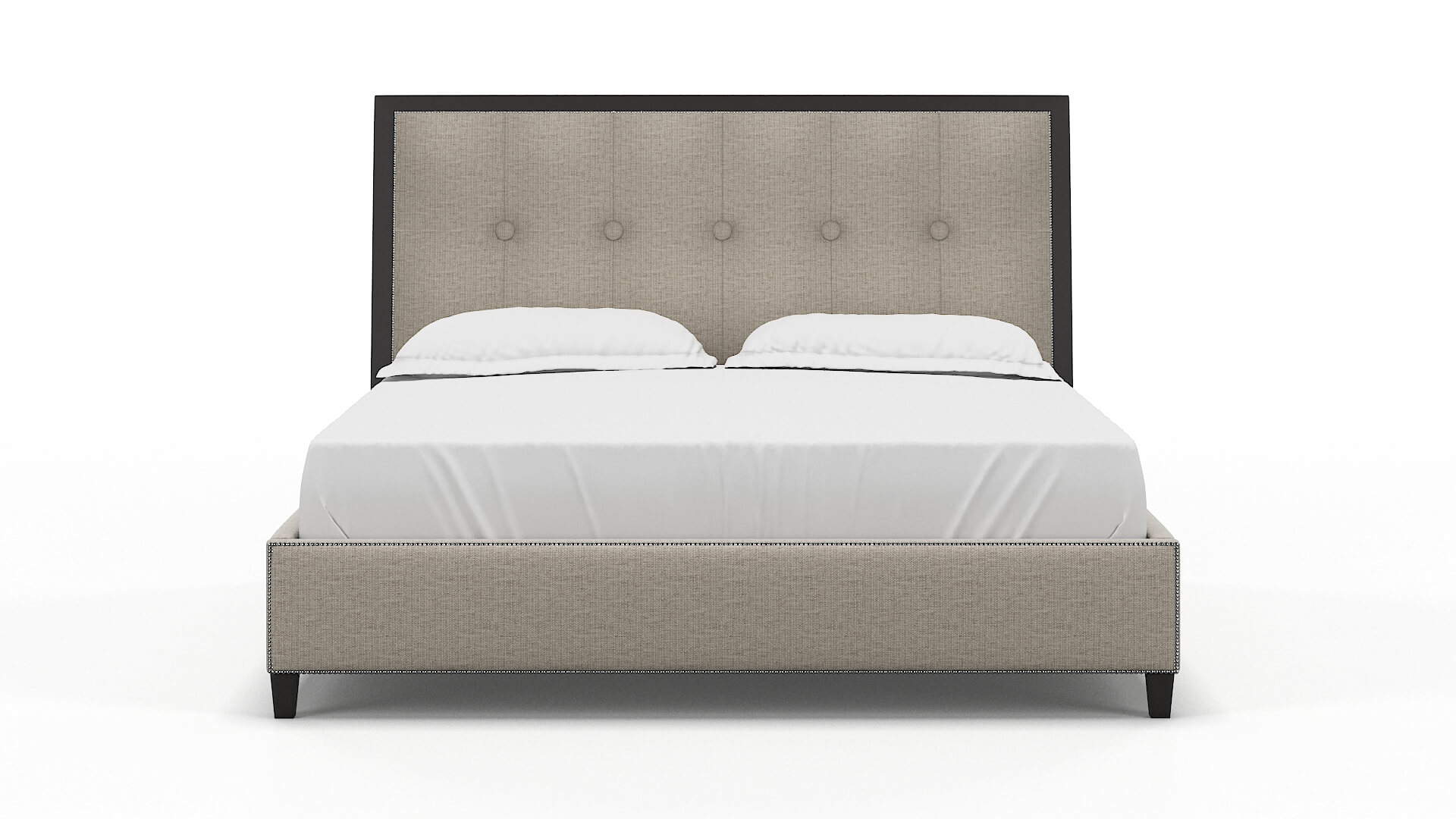 Hugo Urban_d Steel Bed King espresso legs 1