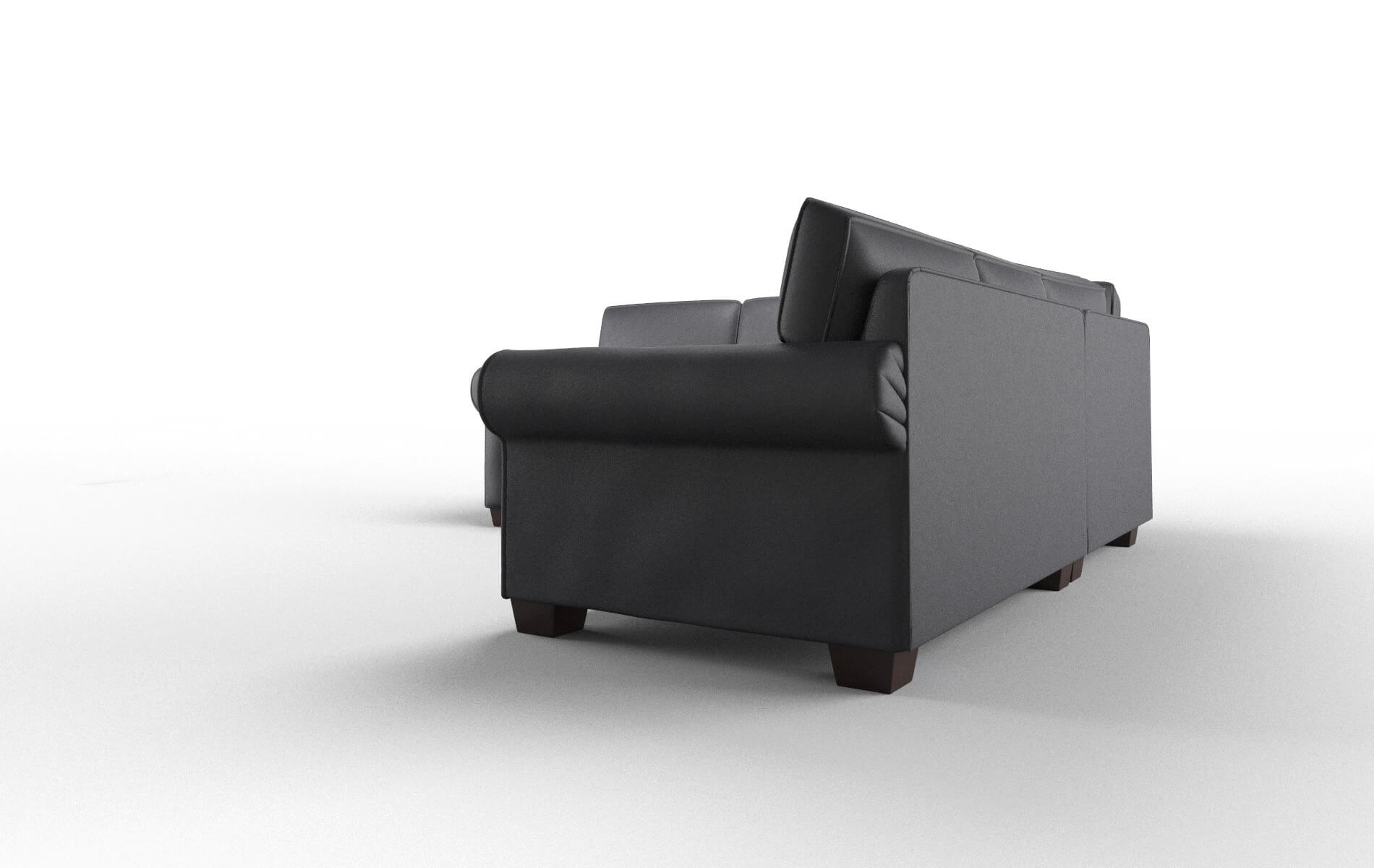 Isabel Atlas_plz Navy Sectional espresso legs 4