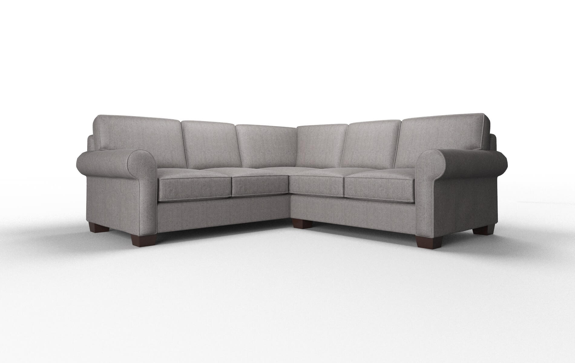 Isabel Atlas_plz Silver Sectional espresso legs 1