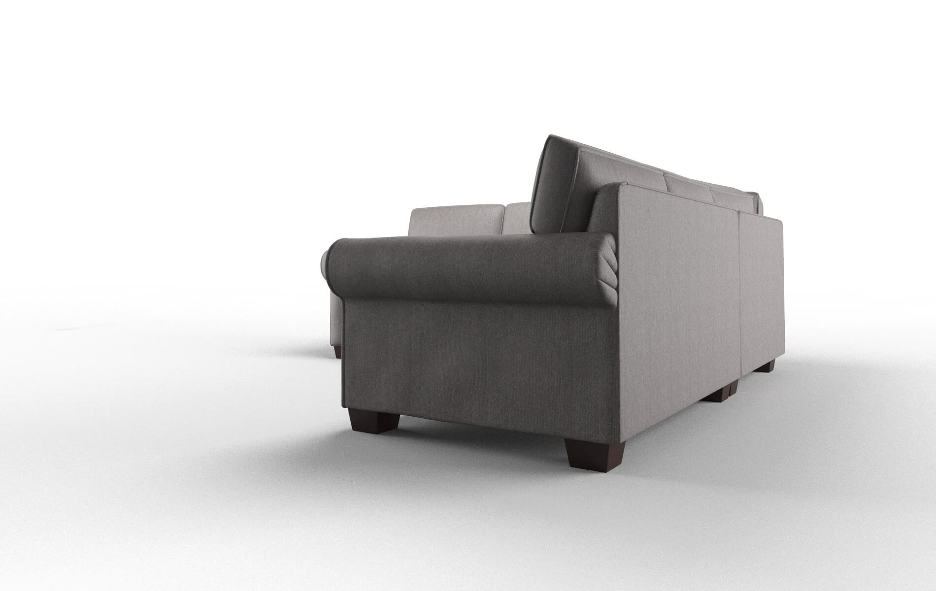 Isabel Atlas_plz Silver Sectional espresso legs 4