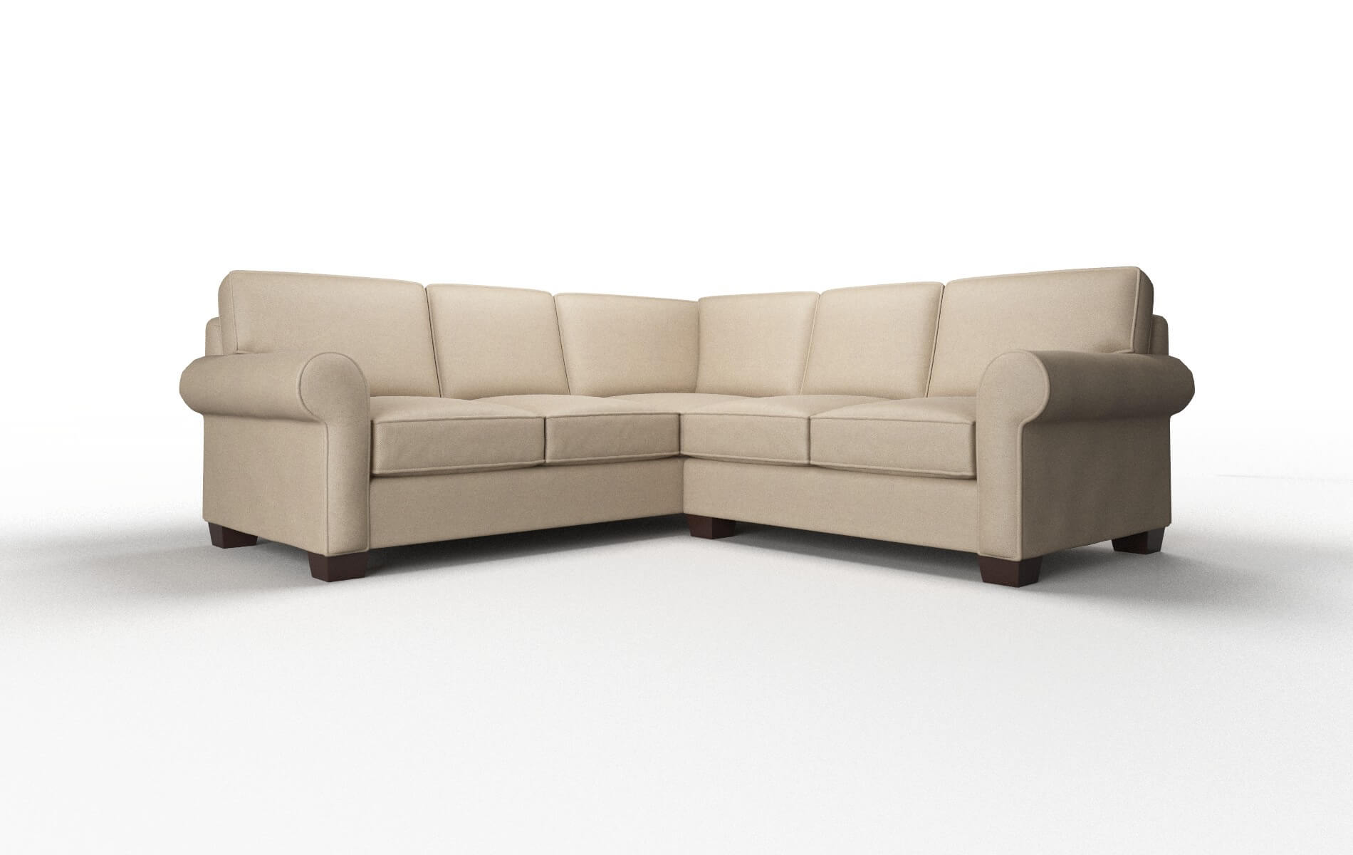 Isabel Avenger Driftwood Sectional espresso legs 1