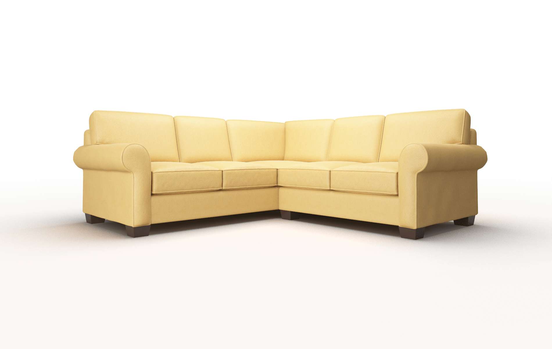 Isabel Bella Amber Sectional espresso legs 1