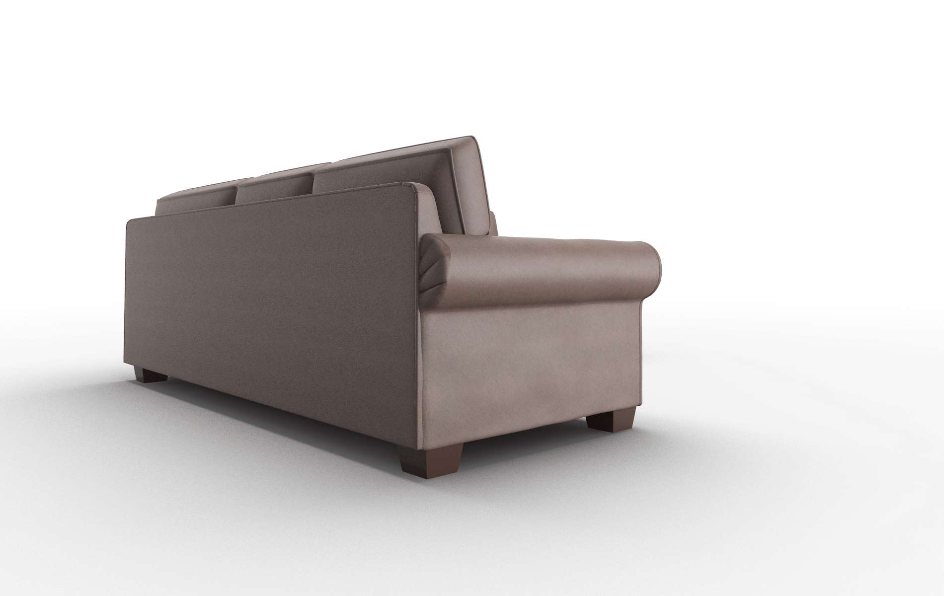 Isabel Bella Espresso Sectional espresso legs 3