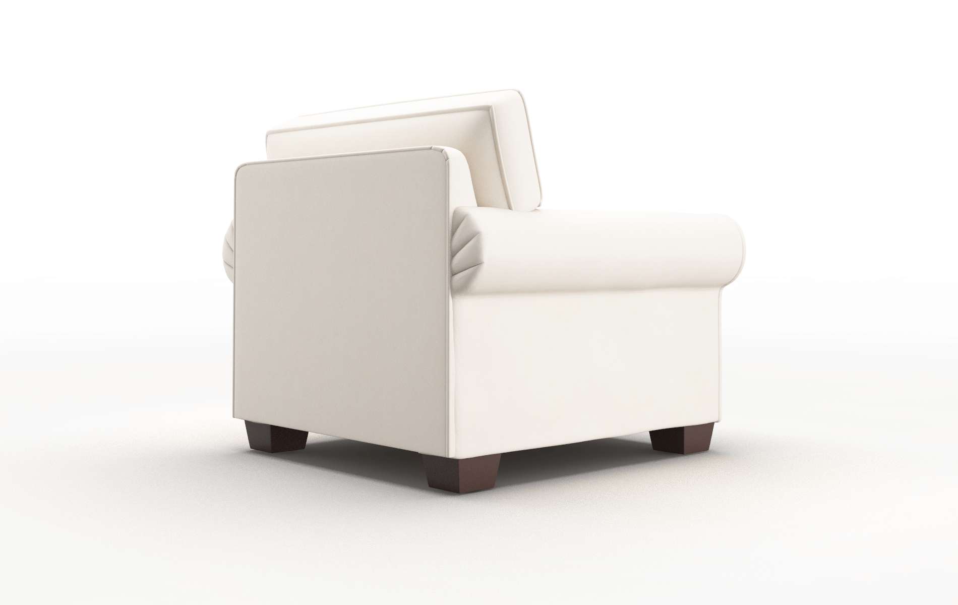 Isabel Blanche Milky Chair espresso legs 5