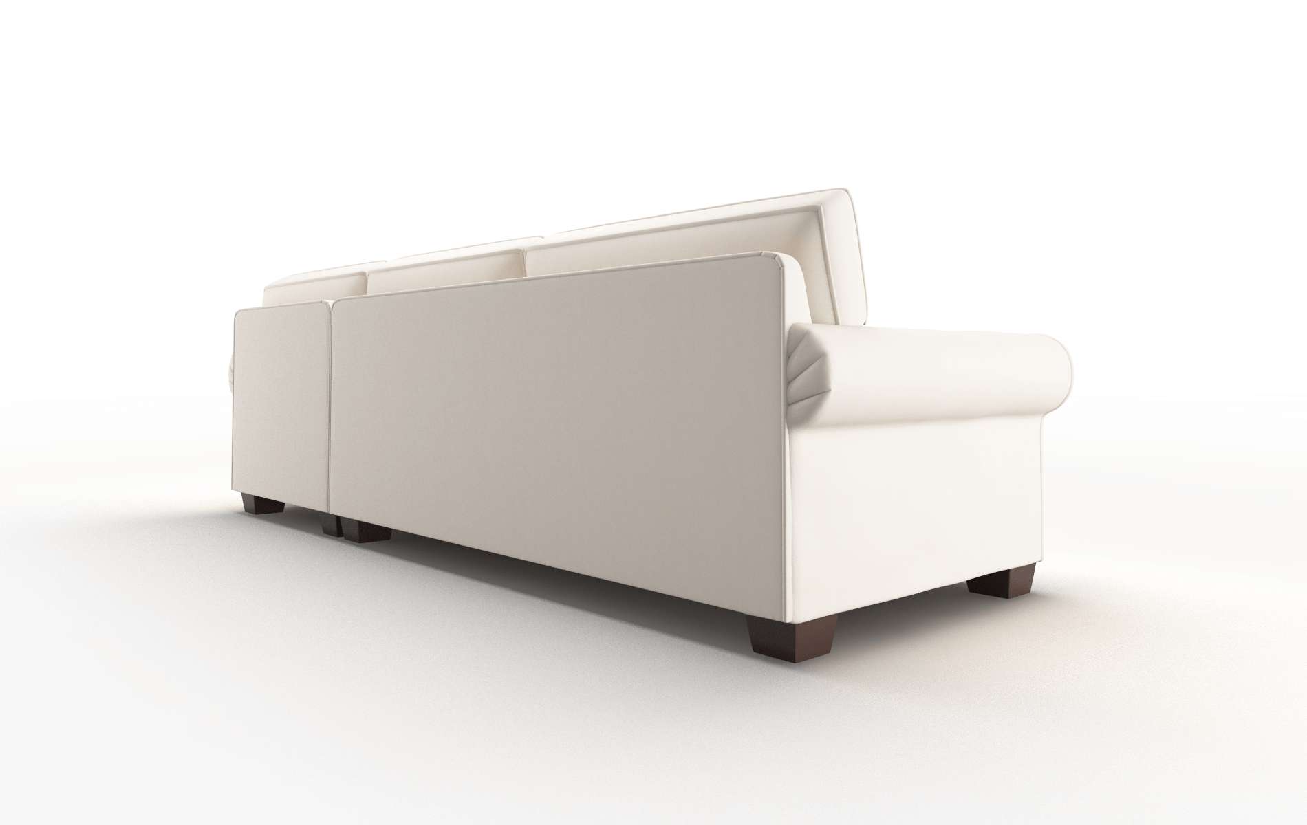 Isabel Blanche Milky Panel espresso legs 5