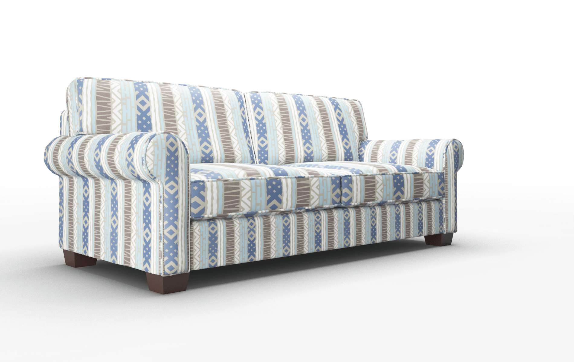 Isabel Bodhi Indigo Sofa espresso legs 2