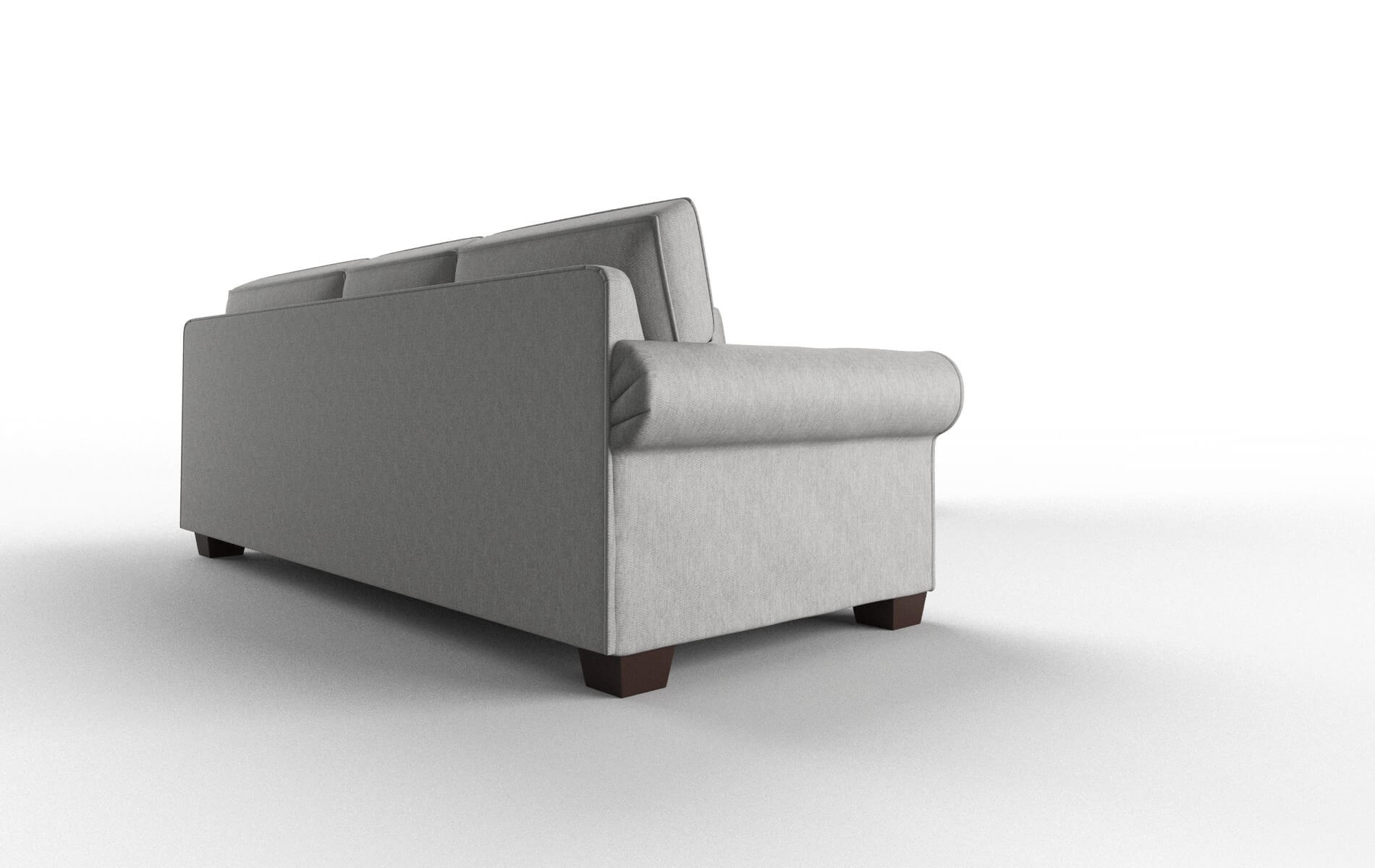 Isabel Bungalow Graphite Sectional espresso legs 3