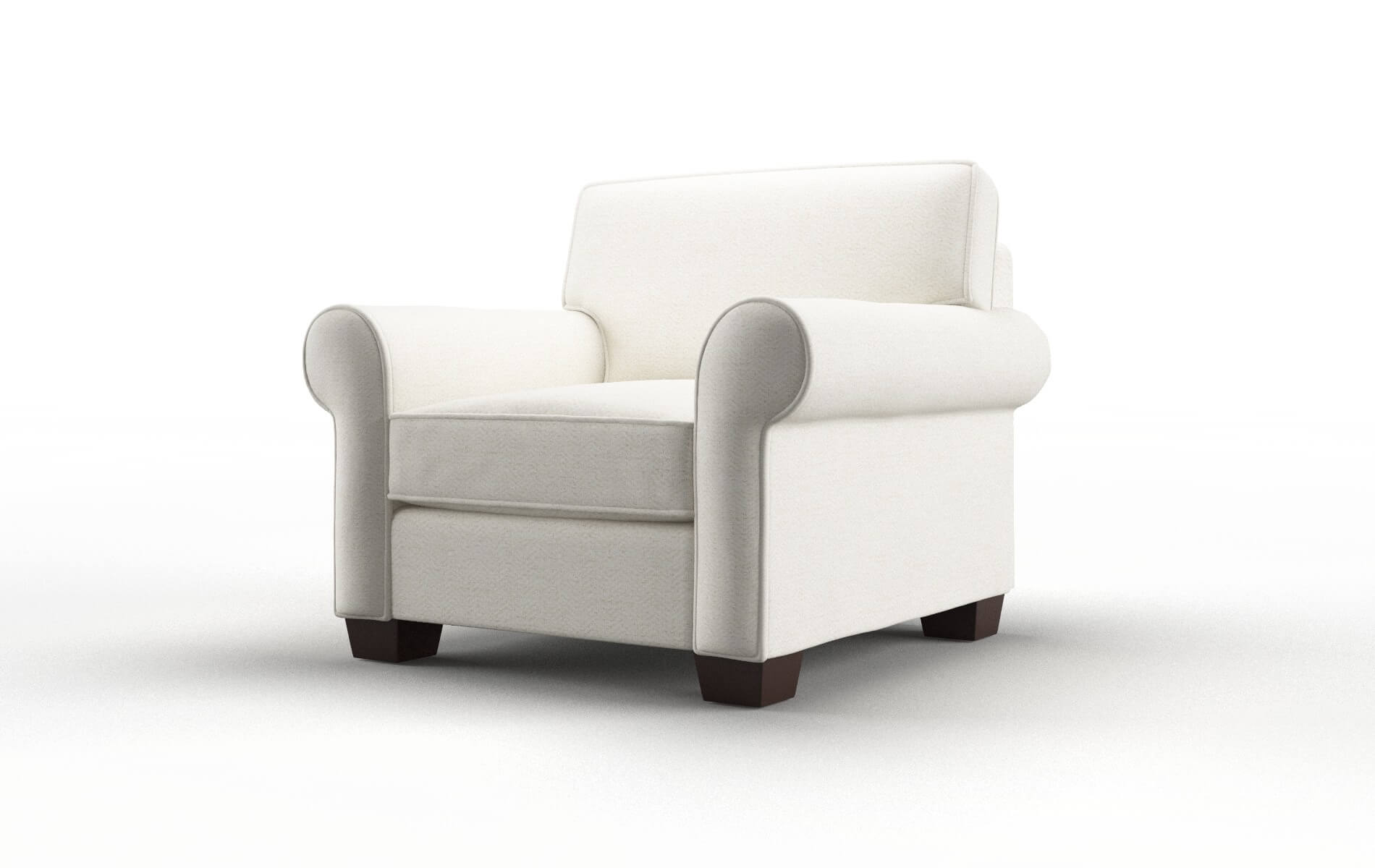 Isabel Catalina Ivory Chair espresso legs 4