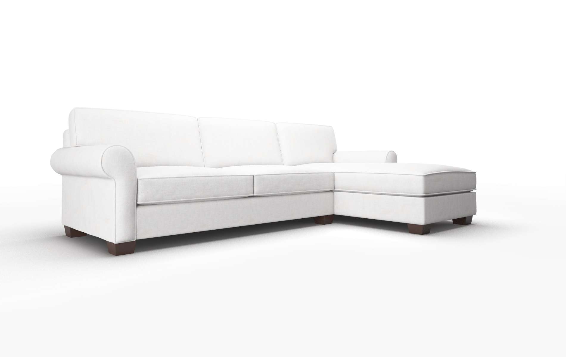 Isabel Catalina Ivory Panel espresso legs 2