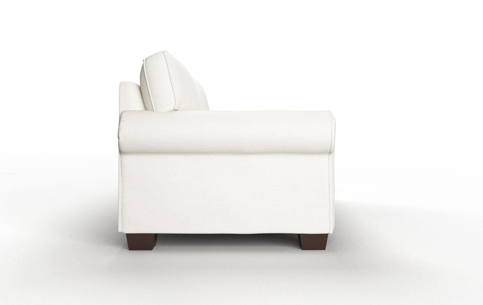 Isabel Catalina Ivory Sofa espresso legs 3